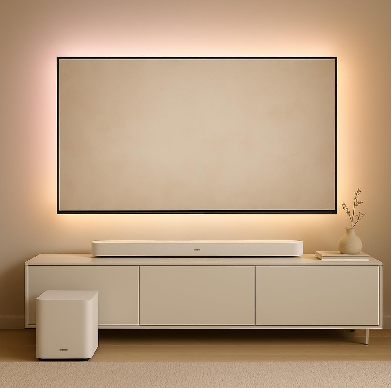 Bose Smart Ultra Soundbar, Surround Sound System for TV, Dolby Atmos Soundbar for TV Plus Alexa and Google Voice Control, Black - Customer Photo 1