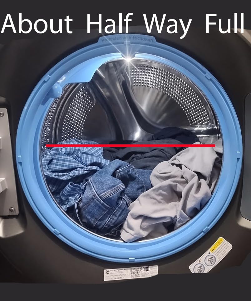 GE Profile PFQ97HSPVDS 28 Inch Smart Front Load Washer/Dryer Combo with 4.8 cu.ft. Capacity Customer Review GE Profile PFQ97HSPVDS 28 Inch Smart Front Load Washer/Dryer Combo with 4.8 cu.ft. Capacity - Customer Photo 1