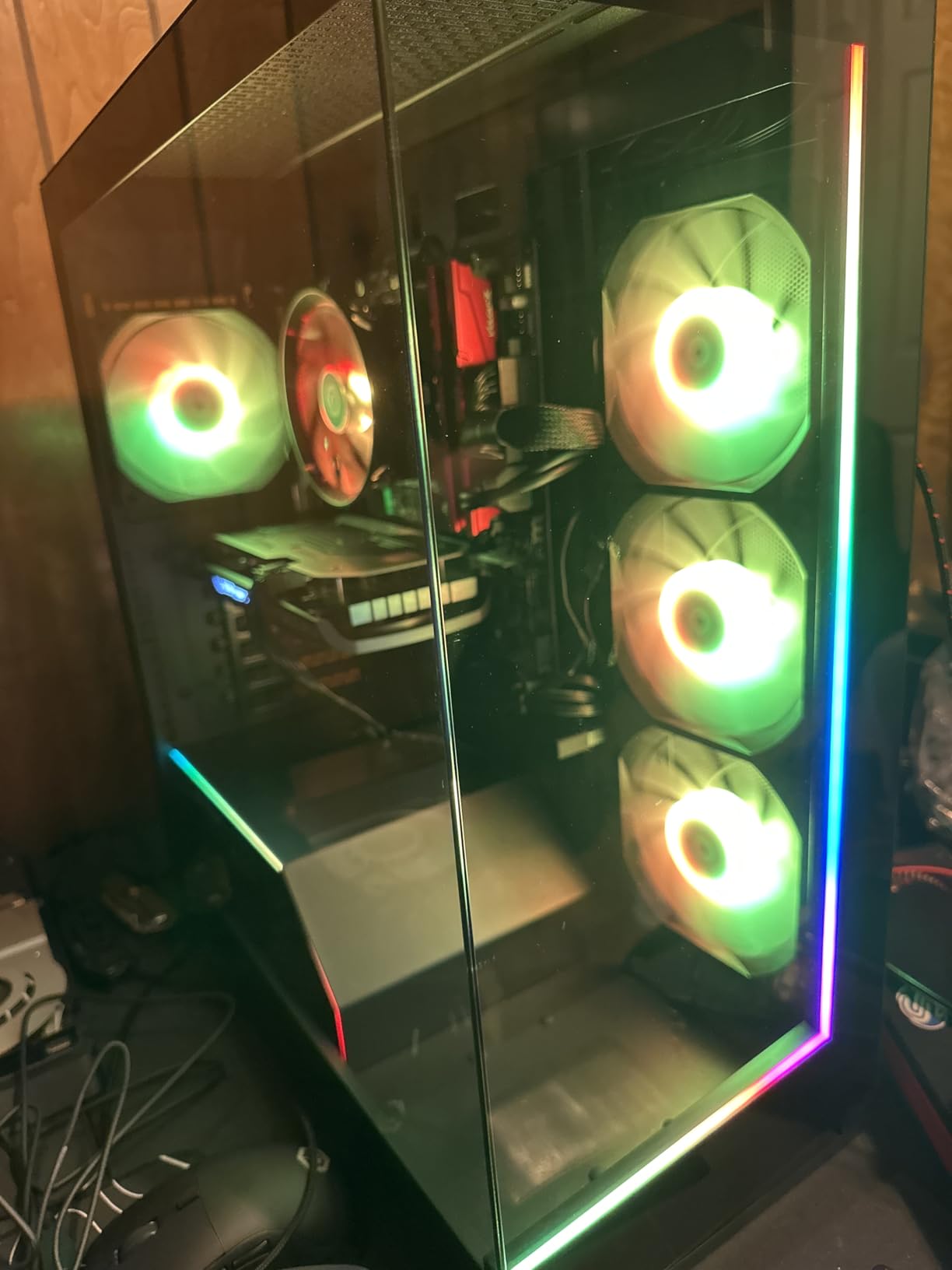 CYBERPOWERPC Gamer Master Gaming PC, AMD Ryzen 5 7600 3.8GHz, GeForce RTX 4060 8GB, 16GB DDR5, 500GB NVMe SSD, Wi-Fi Ready & Windows 11 Home (GMA2700A) Customer Review CYBERPOWERPC Gamer Master Gaming PC, AMD Ryzen 5 7600 3.8GHz, GeForce RTX 4060 8GB, 16GB DDR5, 500GB NVMe SSD, Wi-Fi Ready & Windows 11 Home (GMA2700A) - Customer Photo 1