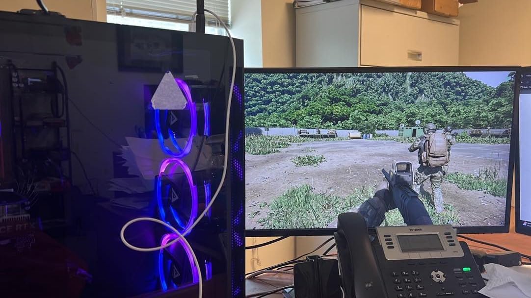 CYBERPOWERPC Gamer Master Gaming PC, AMD Ryzen 5 7600 3.8GHz, GeForce RTX 4060 8GB, 16GB DDR5, 500GB NVMe SSD, Wi-Fi Ready & Windows 11 Home (GMA2700A) Customer Review CYBERPOWERPC Gamer Master Gaming PC, AMD Ryzen 5 7600 3.8GHz, GeForce RTX 4060 8GB, 16GB DDR5, 500GB NVMe SSD, Wi-Fi Ready & Windows 11 Home (GMA2700A) - Customer Photo 2