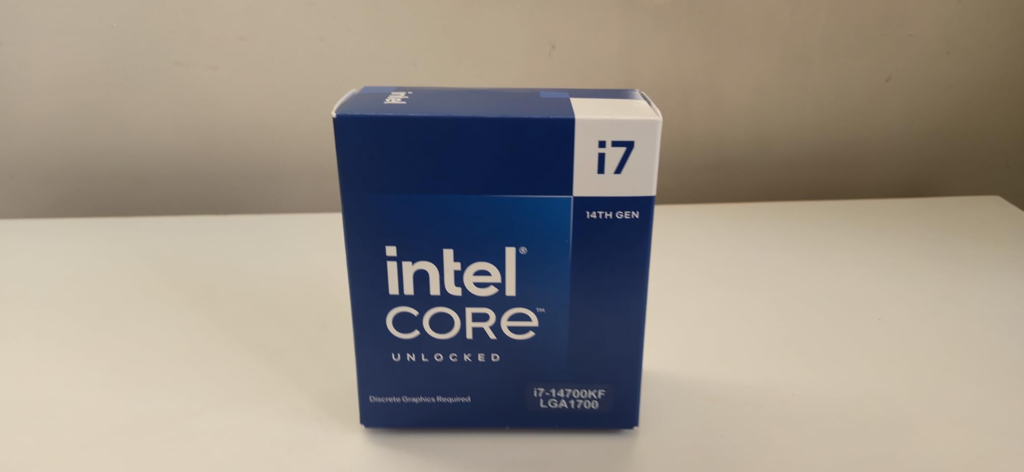 Intel® Core™ i7-14700KF New Gaming Desktop Processor 20 cores (8 P-cores + 12 E-cores) - Unlocked Customer Review Intel® Core™ i7-14700KF New Gaming Desktop Processor 20 cores (8 P-cores + 12 E-cores) - Unlocked - Customer Photo 1