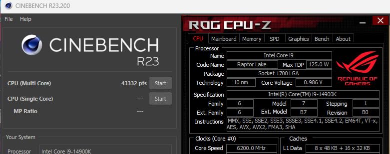 Intel® Core™ i9-14900K Desktop Processor - Customer Photo 2