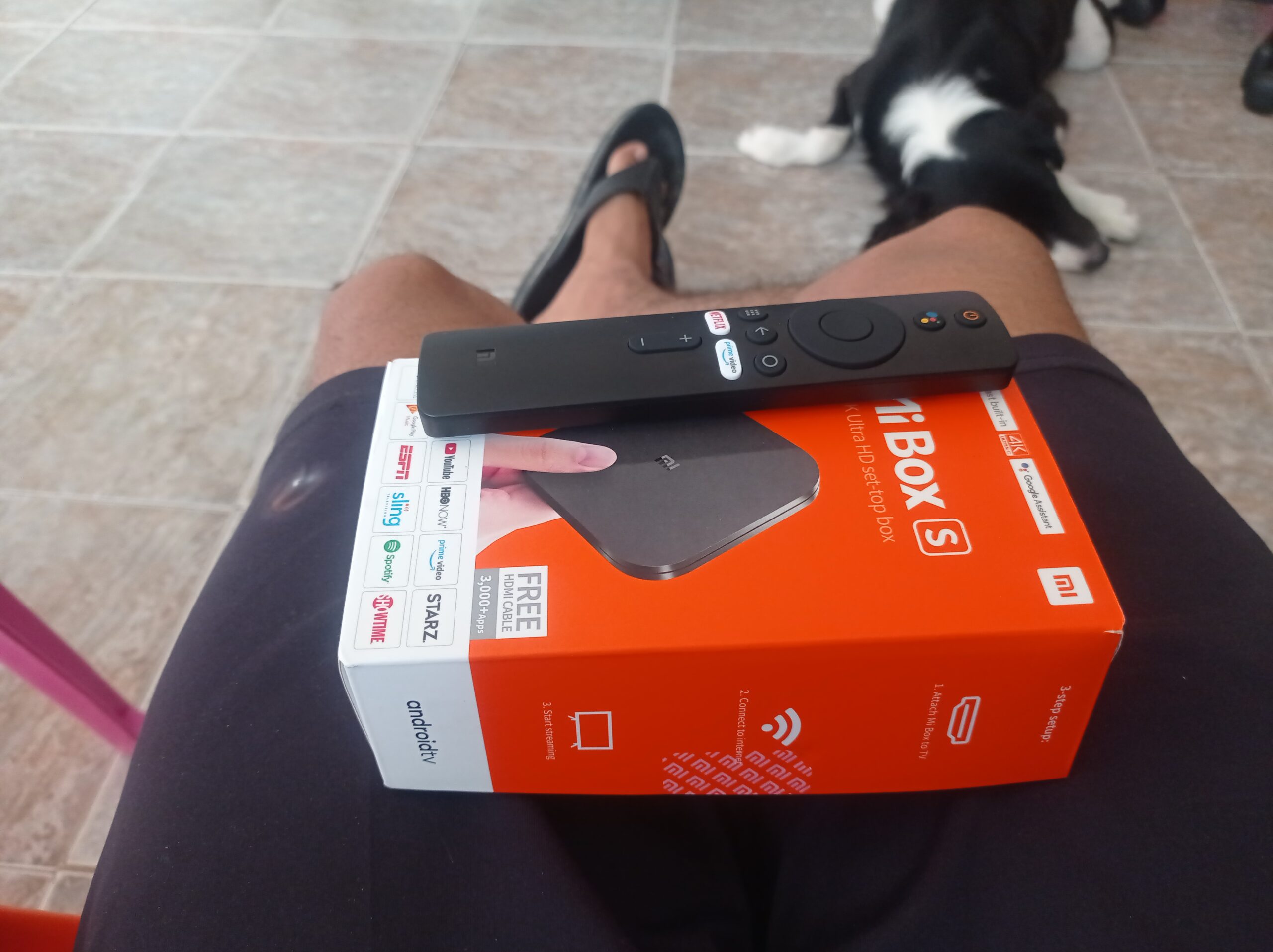 Xiaomi TV Box S 2nd Gen - 4K Ultra HD Streaming Media Player, Google TV Box with 2GB RAM 8GB ROM, 2.4G/5G Dual WiFi, Bluetooth 5.2 & Dolby Audio and DTS-HD, Dolby Vision, HDR10+ - Customer Photo 2