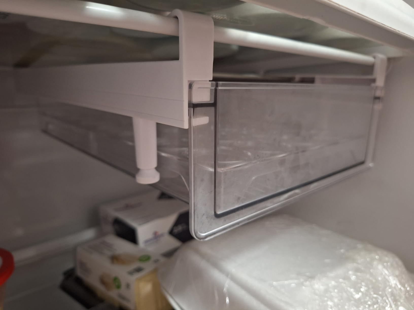 vacane 24 Egg Drawer for Fridge, Pull Out Egg Storage Container with Non-Slip Pads Refrigerator Organizer Bins Clear Egg Holder, Egg Tray-Bpa Free Egg Organizer - Customer Photo 1
