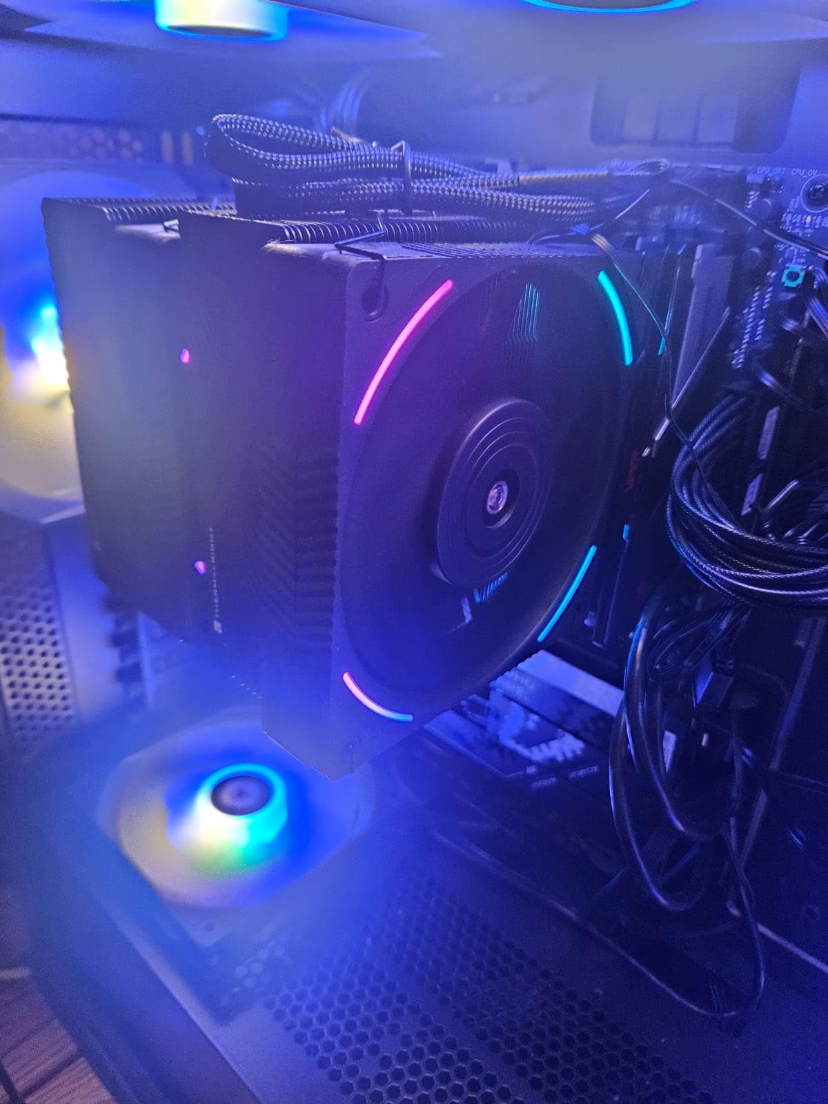 Thermalright Phantom Spirit 120 EVO CPU Cooler,7×6mm Heat Pipes CPU Air Cooler,Dual PWM Fan Computer Cooling,2150RPM Speed,for AMD AM4 AM5/Intel 1700/1150/1151/1200/17XX/2011/1851 - Customer Photo 1