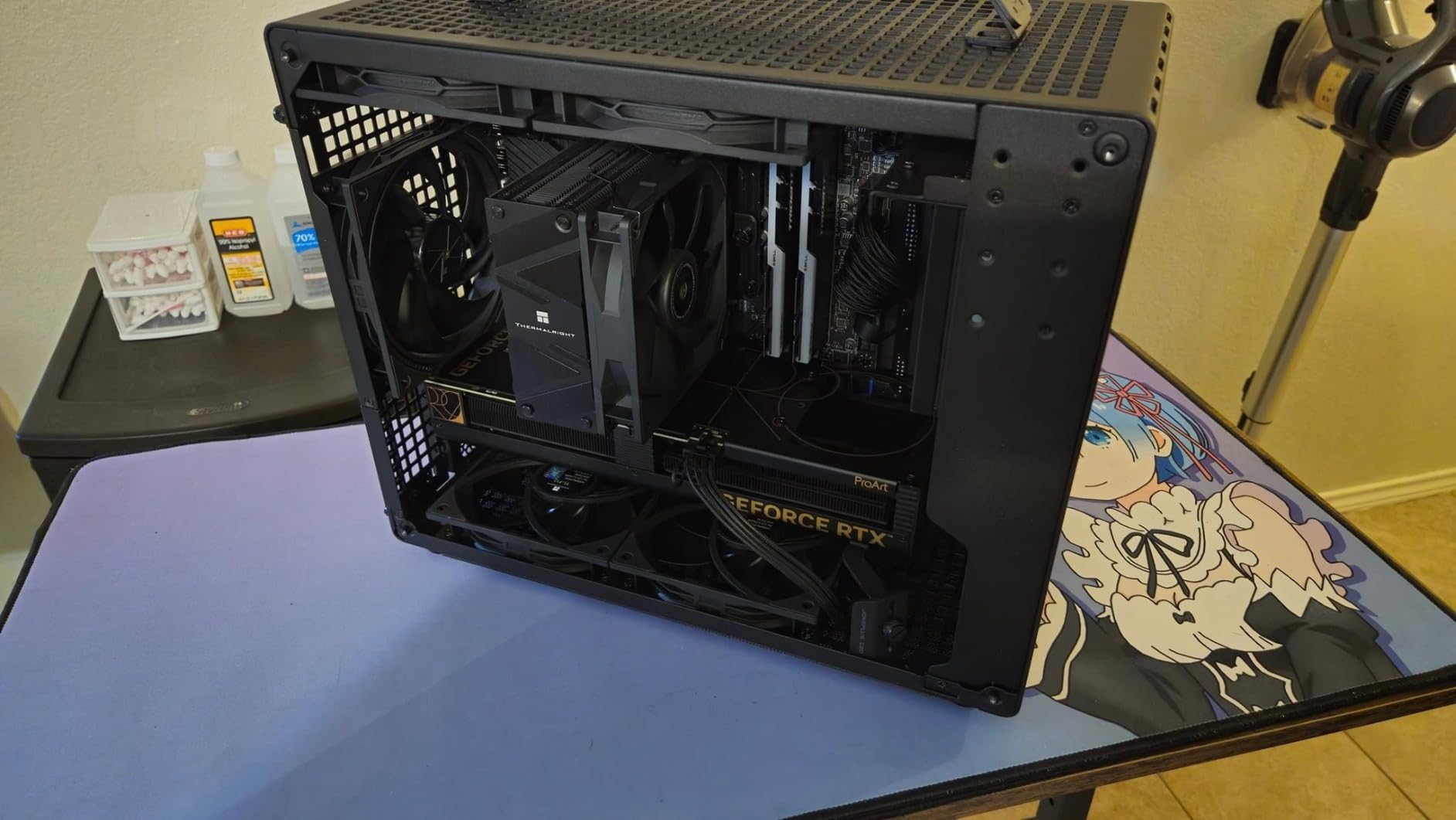 Thermalright Assassin Spirit 120 EVO Dark CPU Air Cooler,1850RPM Speed,4 Heat Pipes, 120mm PWM Quiet Fan CPU Cooler with S-FDB Bearing, for AMD AM4 AM5/Intel 1700/1150/1151/1200, PC Cooling - Customer Photo 1