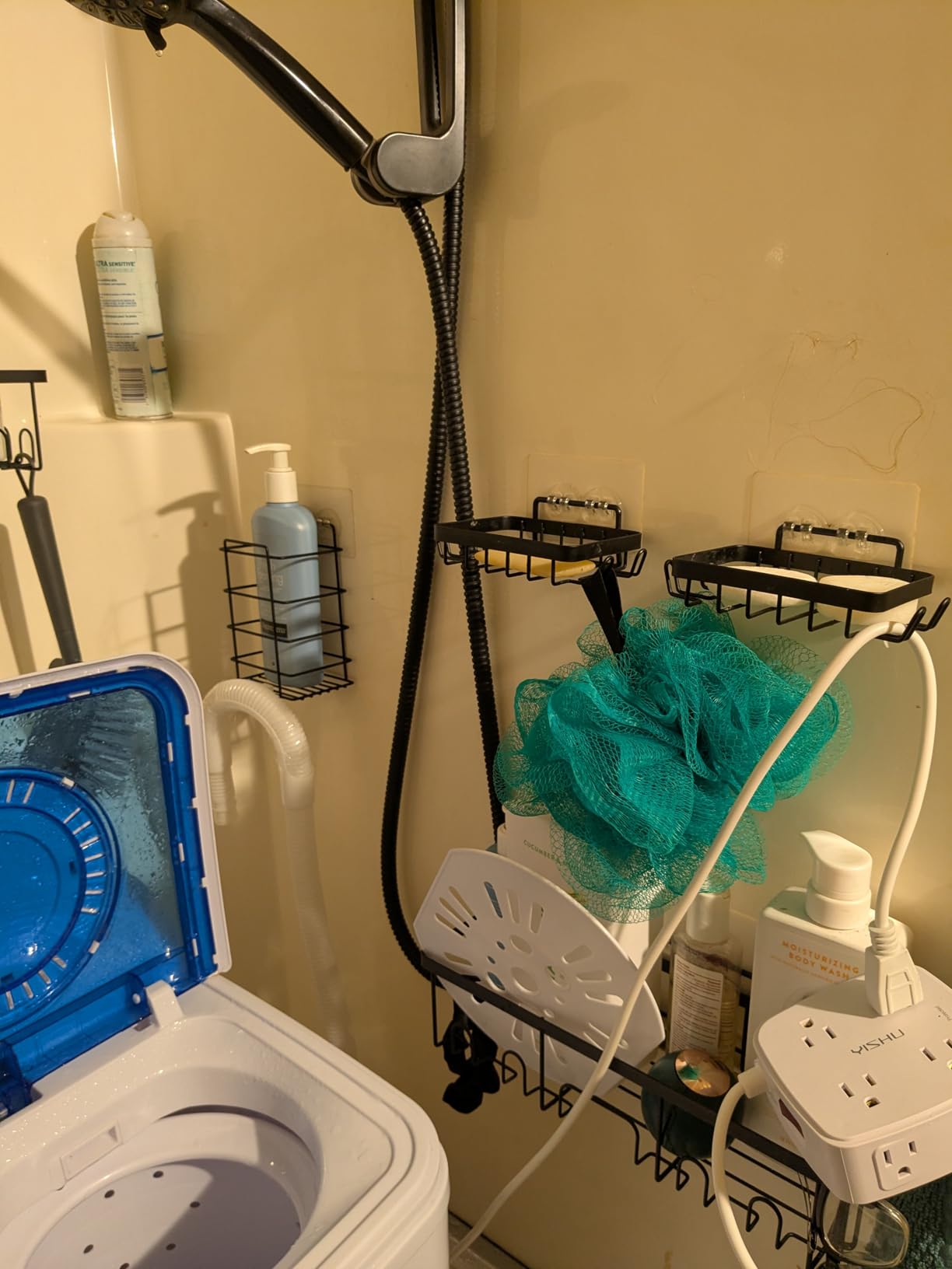 Auertech Portable Washing Machine, 40lbs Twin Tub Washer Mini Compact Laundry Machine with Drain Pump, Semi-automatic 24lbs Washer 16lbs Spinner Combo for Dorms, Apartments, RVs - Customer Photo 1