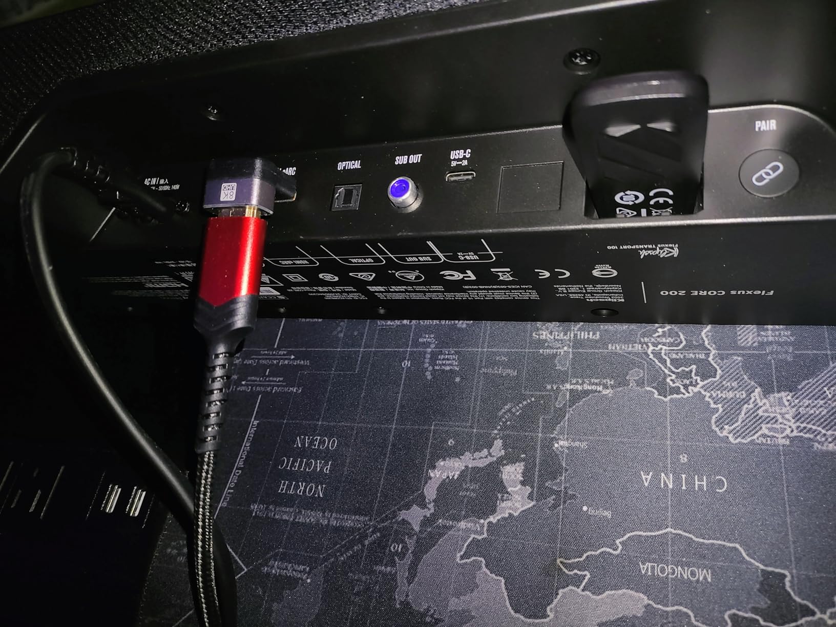 Klipsch Flexus CORE 200 3.1.2 Channel Powered by Onkyo Bluetooth Sound Bar with Dolby Atmos and Custom Tuned Bass - Black - Customer Photo 1