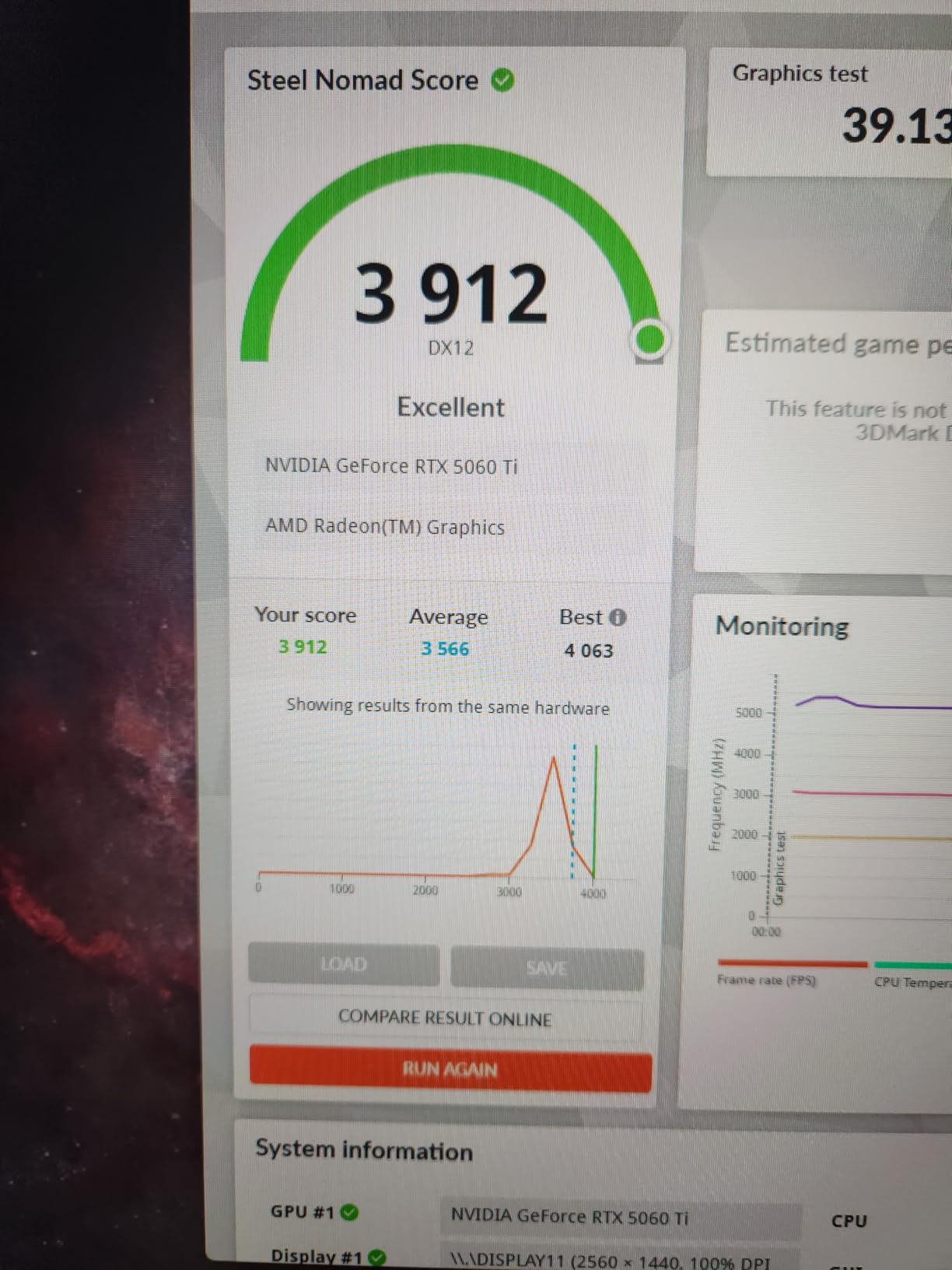 ASUS Dual GeForce RTX™ 4060 Ti EVO OC Edition 8GB GDDR6 (PCIe 4.0, 8GB GDDR6, DLSS 3, HDMI 2.1a, DisplayPort 1.4a, Axial-tech fan design, 0dB technology, Protective Backplate, Auto-Extreme Technology) - Customer Photo 1