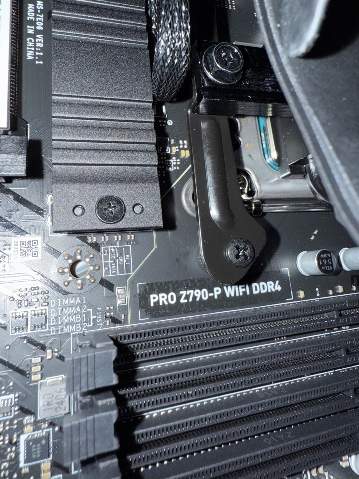 INLAND by Micro Center CPU Motherboard Combo - Intel i5-12600KF Desktop Processor 10 Cores up to 4.9 GHz Unlocked LGA1700 600 Series Chipset 125W Plus MSI PRO Z790-P WiFi DDR4 Motherboard - Customer Photo 1