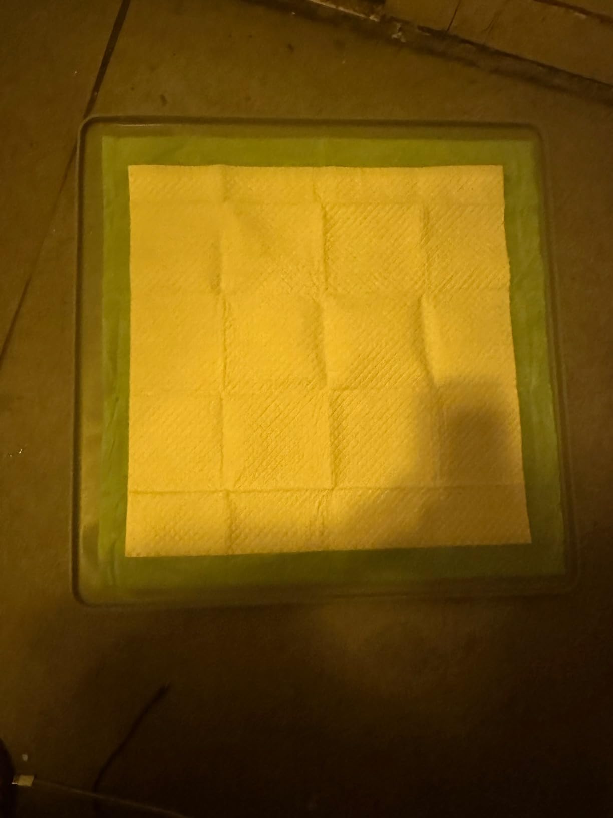 Mini Fridge Silicone Mat with Raised Edge, 23.6''x19.7'' Under Refrigerator Mat, Mini Fridge Drip Pan Prevent Water Leakage and Floor Damage, Leakproof Mat for Under Small Fridge Refrigerator Freezer - Customer Photo 1