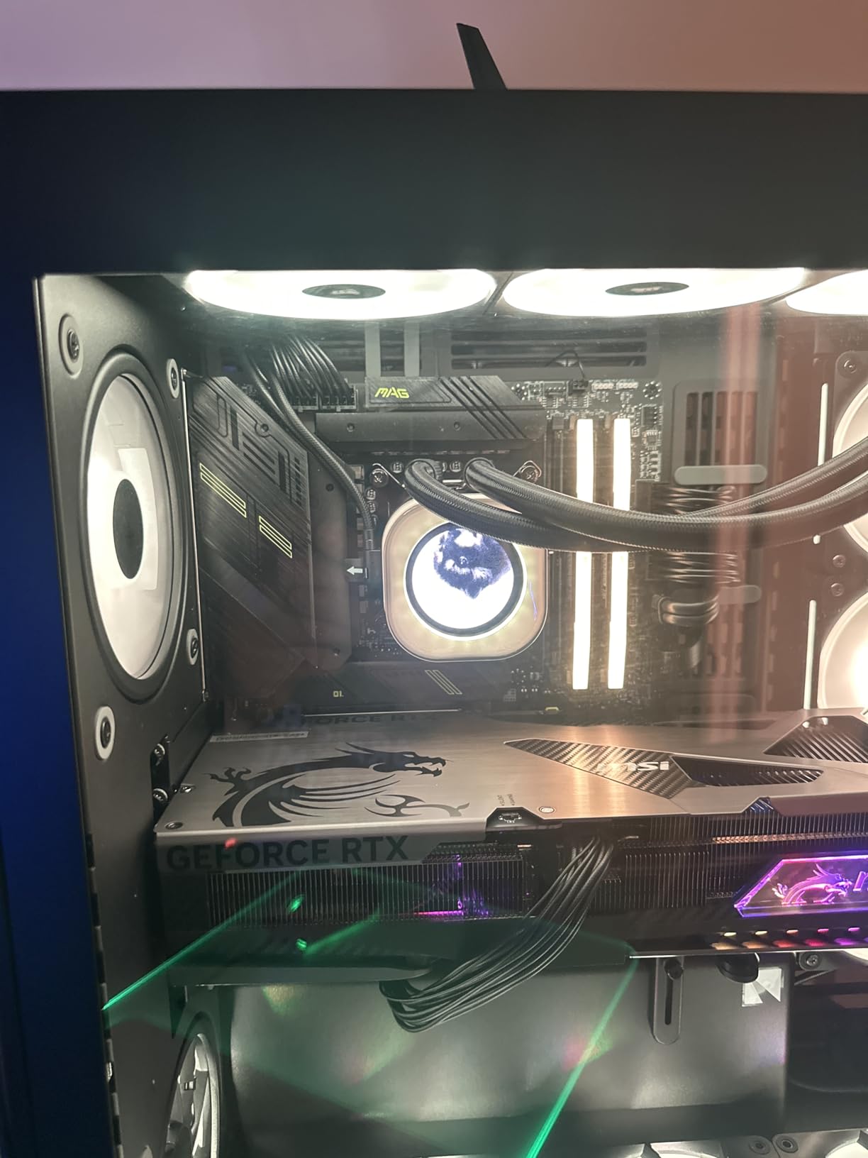 INLAND by Micro Center CPU Motherboard Intel i9-14900K 14th Gen 24-Cores LGA 1700 Desktop Processor with MSI MAG Z790 Tomahawk MAX WiFi Gaming Motherboard - Customer Photo 1