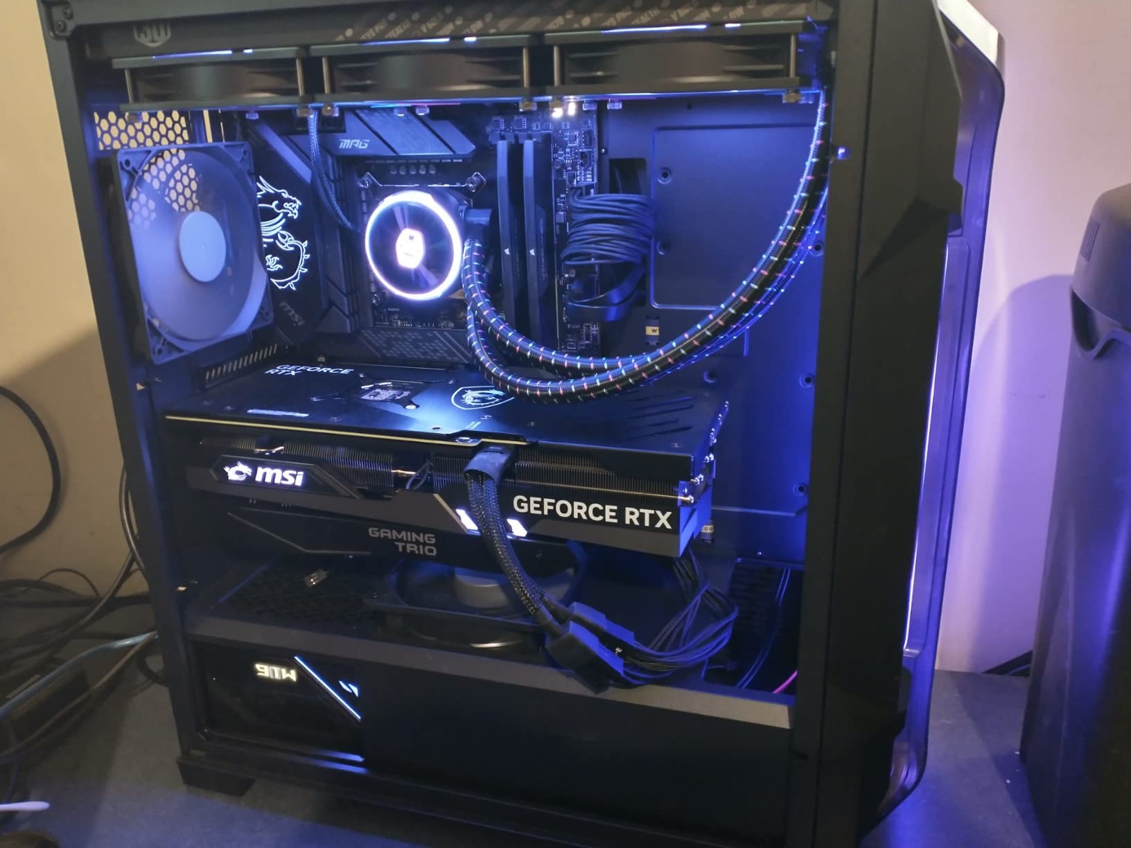 INLAND by Micro Center CPU Motherboard Intel i9-14900K 14th Gen 24-Cores LGA 1700 Desktop Processor with MSI MAG Z790 Tomahawk MAX WiFi Gaming Motherboard - Customer Photo 2