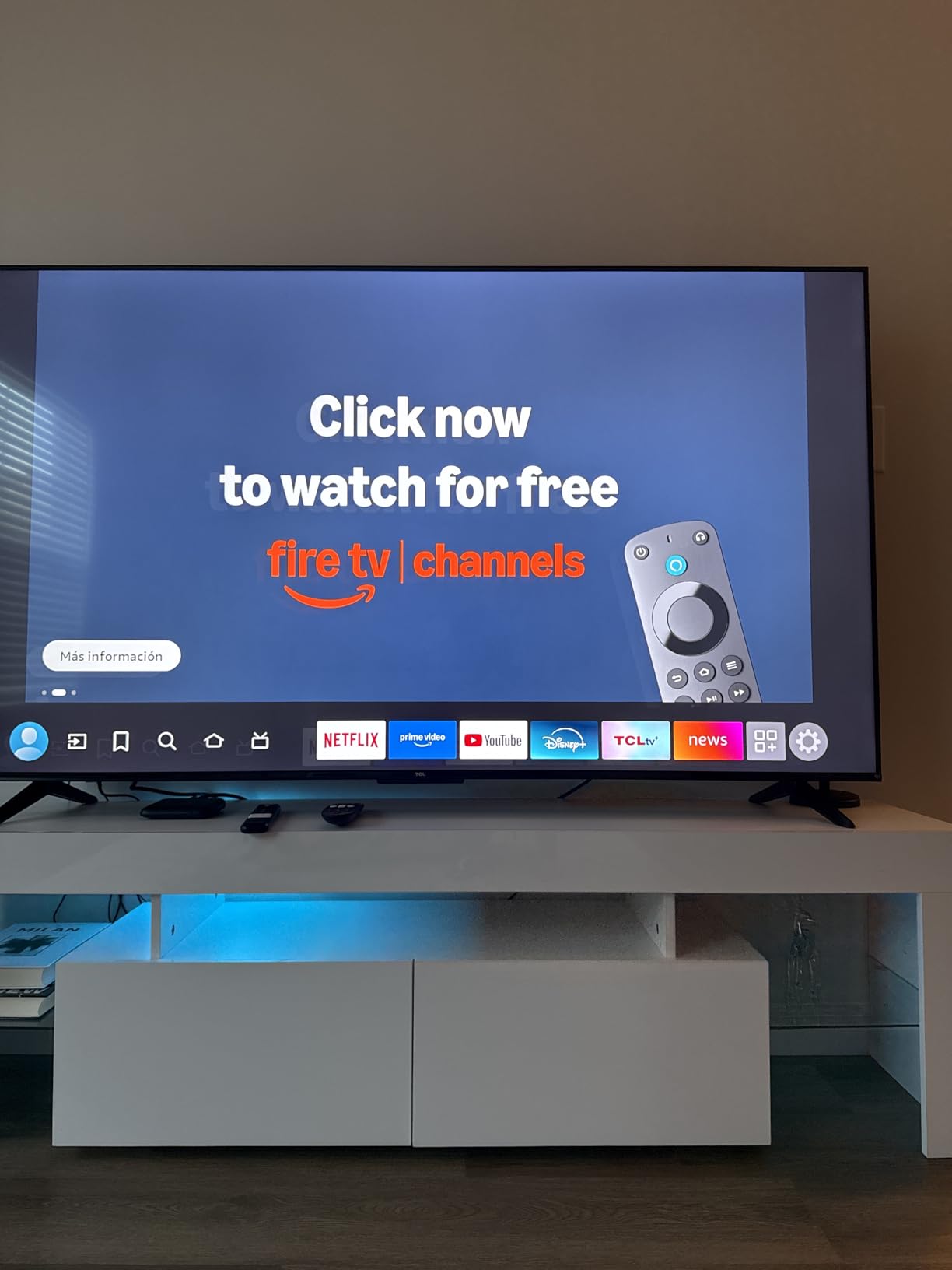 TCL 55-Inch Class Q65 QLED 4K Smart TV with Fire TV (55Q651F, 2024 Model), Dolby Vision, HDR PRO+, Dolby Atmos, Alexa Built-in with Voice Remote, Apple AirPlay 2 Compatibility, Streaming Television - Customer Photo 2