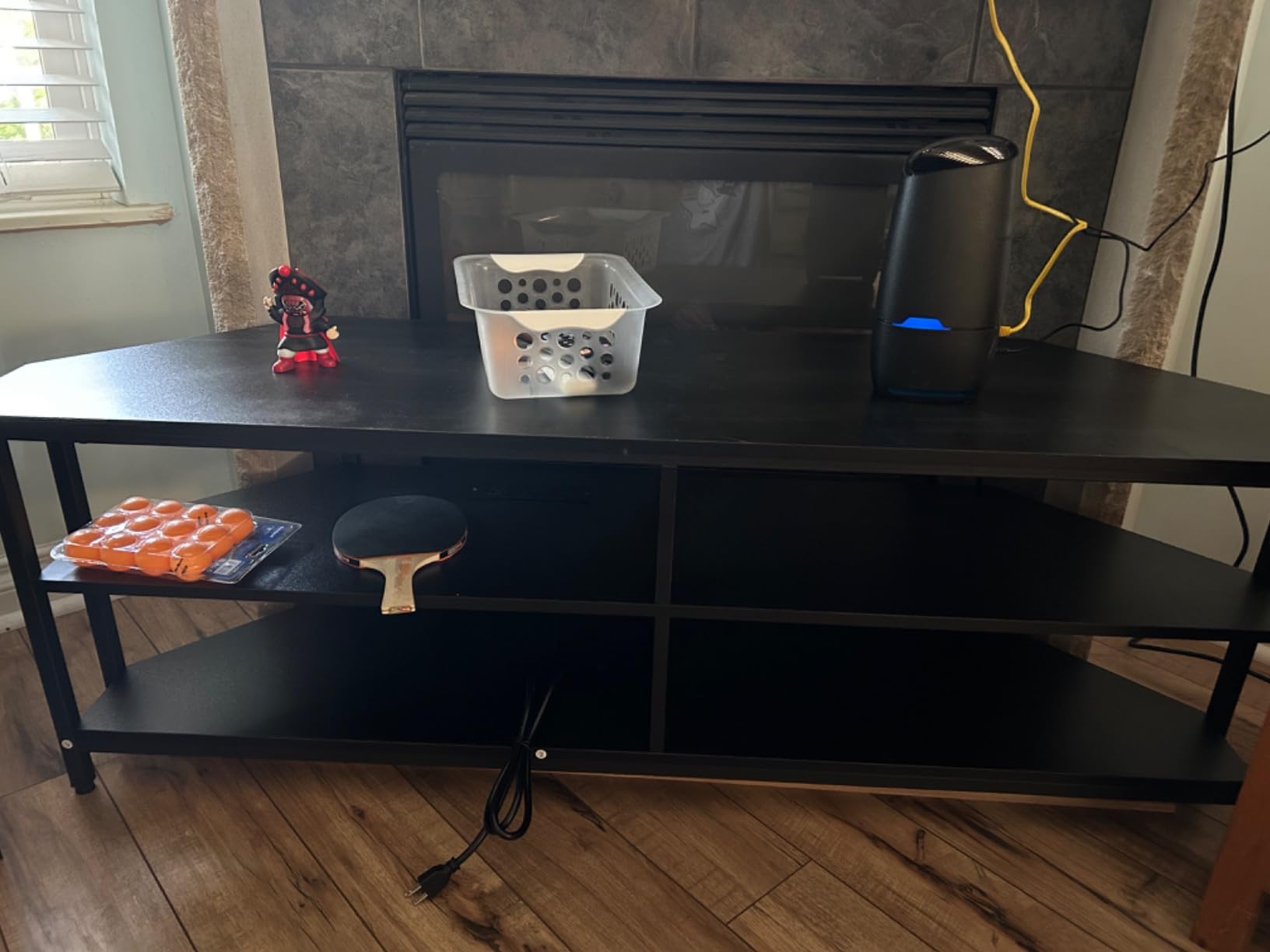 Tangkula Corner TV Stand for TVs up to 65 Tangkula Corner TV Stand for TVs up to 65