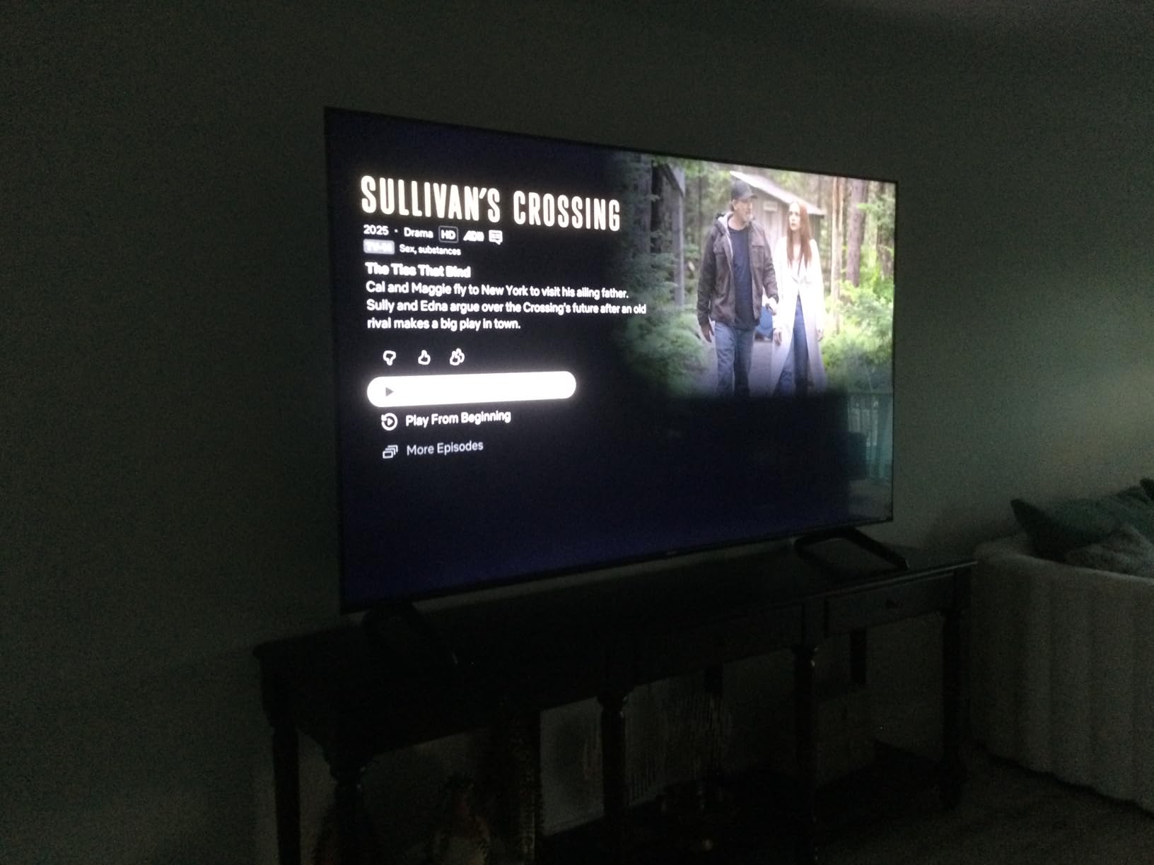 Hisense 85-Inch Class A6 Series 4K UHD Smart Roku TV (85A6NR, 2024 Model) - Dolby Vision HDR, DTS Studio Sound, Game Mode Plus, Alexa Compatibility, Black Customer Review Hisense 85-Inch Class A6 Series 4K UHD Smart Roku TV (85A6NR, 2024 Model) - Dolby Vision HDR, DTS Studio Sound, Game Mode Plus, Alexa Compatibility, Black - Customer Photo 1