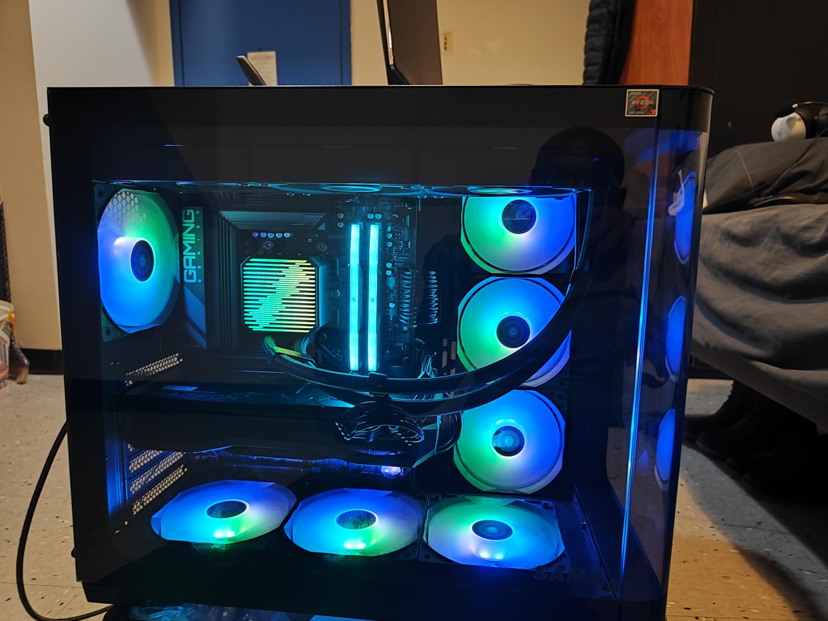 ID-COOLING DX240 MAX Liquid CPU Cooler 240mm ARGB AIO Cooler, 38mm Thick Radiator, 2X 120mm High-efficient Fans Zero RPM Support, Intel LGA1851/1700/1200/115X & AMD AM5/AM4, TDP 300W - Customer Photo 2