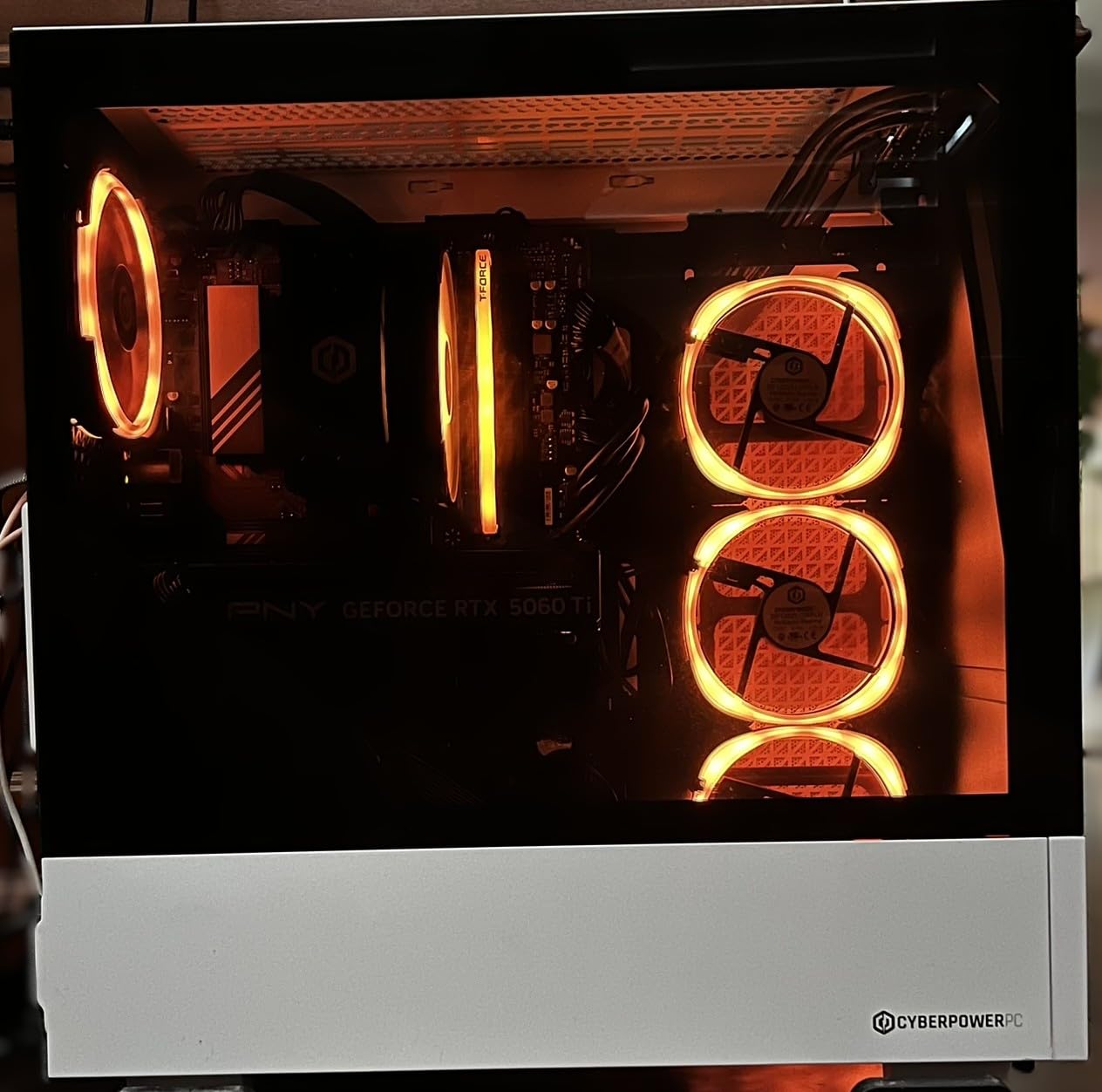 CyberPowerPC Gamer Master Gaming PC, AMD Ryzen 5 5500 3.6GHz, Radeon RX 6400 4GB, 16GB DDR4, 500GB PCIe Gen4 SSD, WiFi Ready & Windows 11 Home (GMA3100A) Customer Review CyberPowerPC Gamer Master Gaming PC, AMD Ryzen 5 5500 3.6GHz, Radeon RX 6400 4GB, 16GB DDR4, 500GB PCIe Gen4 SSD, WiFi Ready & Windows 11 Home (GMA3100A) - Customer Photo 1