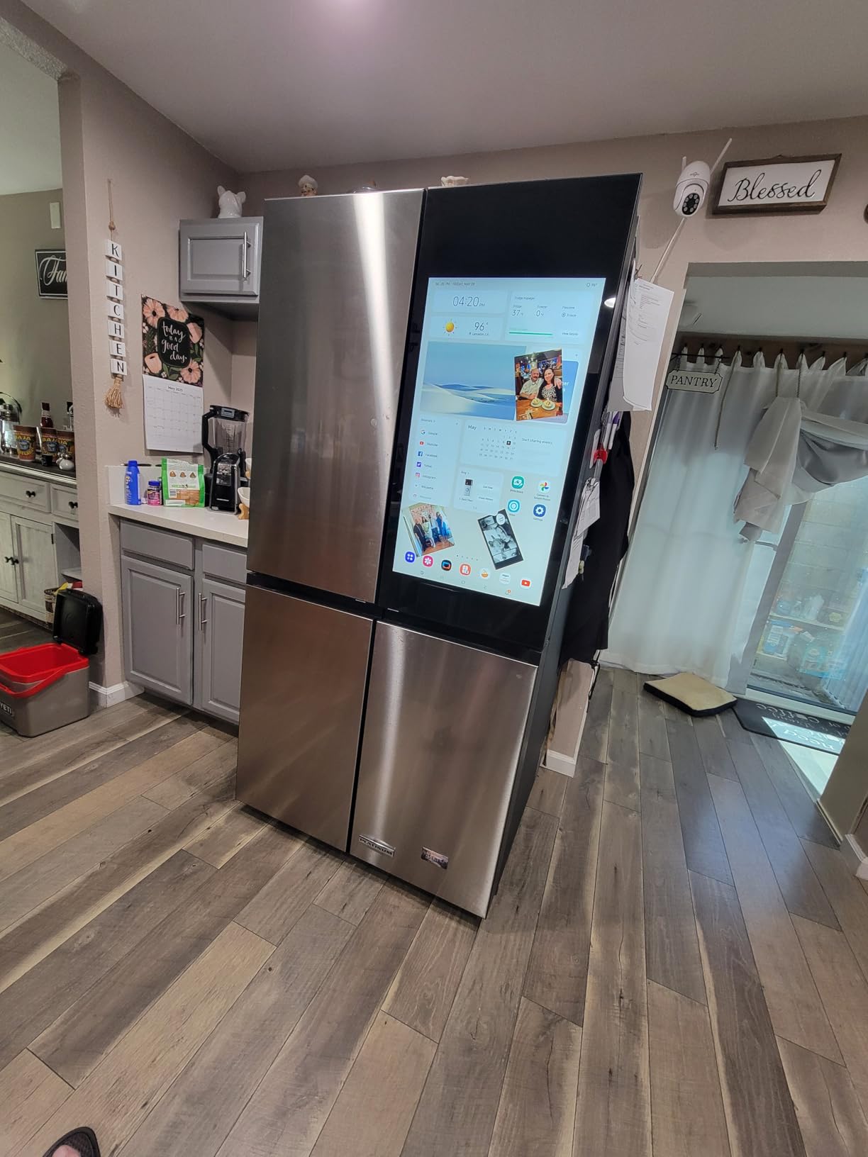 SAMSUNG RF29DB9900QD 29 Cu. Ft. Stainless 4-Door French Door Smart Refrigerator - Customer Photo 1