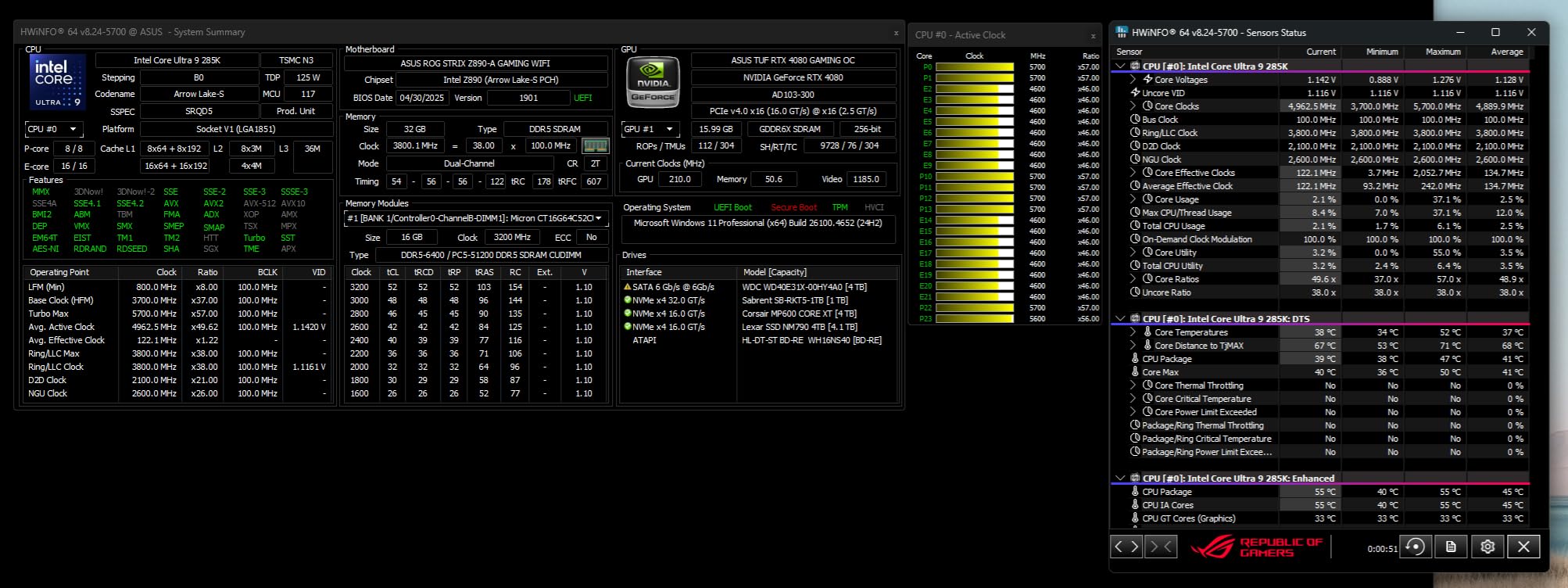 Intel Core Ultra 9 285K Tetracosa-core [24 Core] 3.70 GHz Processor - OEM Pack - Box - Customer Photo 2