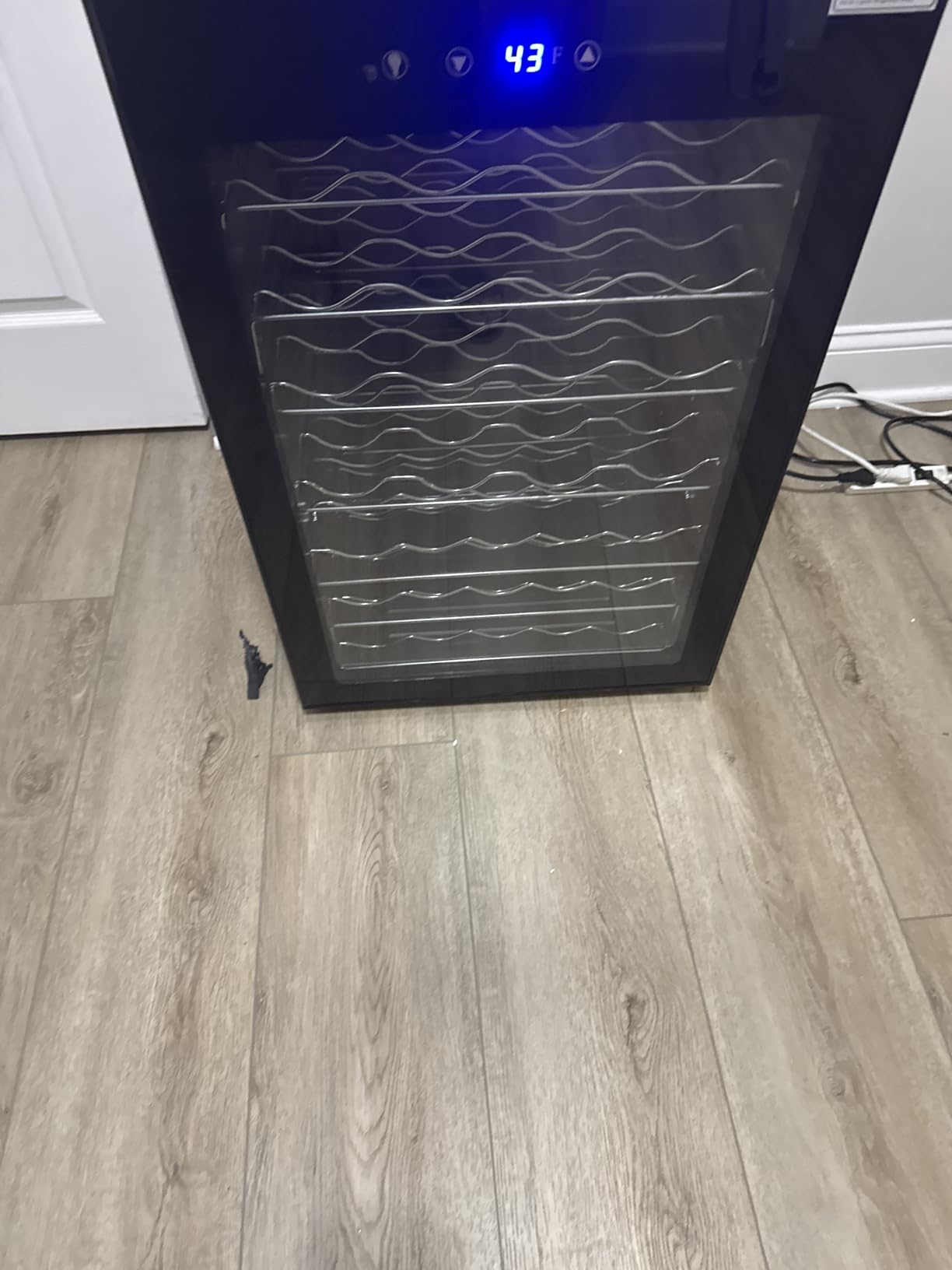 EUHOMY 18L Beverage Refrigerator Cooler, 24 Cans Mini Fridge with Quiet Compressor, Countertop Small Fridge with 40°F-61°F Digital Temperature Control, LED Lgiht for Home, Bar, Office Customer Review EUHOMY 18L Beverage Refrigerator Cooler, 24 Cans Mini Fridge with Quiet Compressor, Countertop Small Fridge with 40°F-61°F Digital Temperature Control, LED Lgiht for Home, Bar, Office - Customer Photo 2