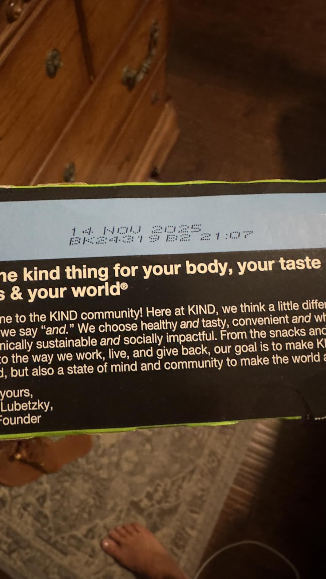 KIND Breakfast Protein, Healthy Snack Bar, Apple Cinnamon, Gluten Free Breakfast Bars, 8g Protein, 1.76OZ Packs, 12 Count - Customer Photo 1