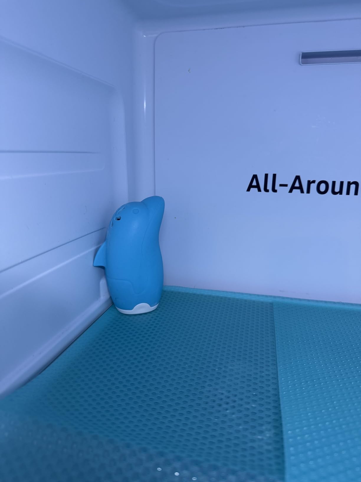 Asltw Dolphin Refrigerator Deodorizer, Refrigerator Odor Eliminator, Fridge Air Freshener, Multi-purpose Odor Eliminator for Home, Cute Gifts, Kitchen Gadgets Cute Kitchen Accessories (Blue) - Customer Photo 1