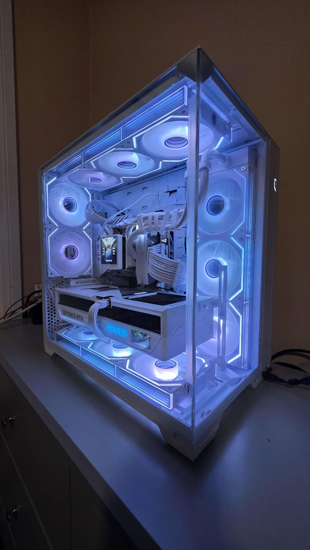 Thermalright Grand Vision 360 ARGB Black CPU AIO Cooler,PC 360 Specification Water Cooler System,IPS LCD Screen with 480x480 Resolution,for AM4/AM5&Intel LGA1700/1851,High Performance Pump - Customer Photo 1