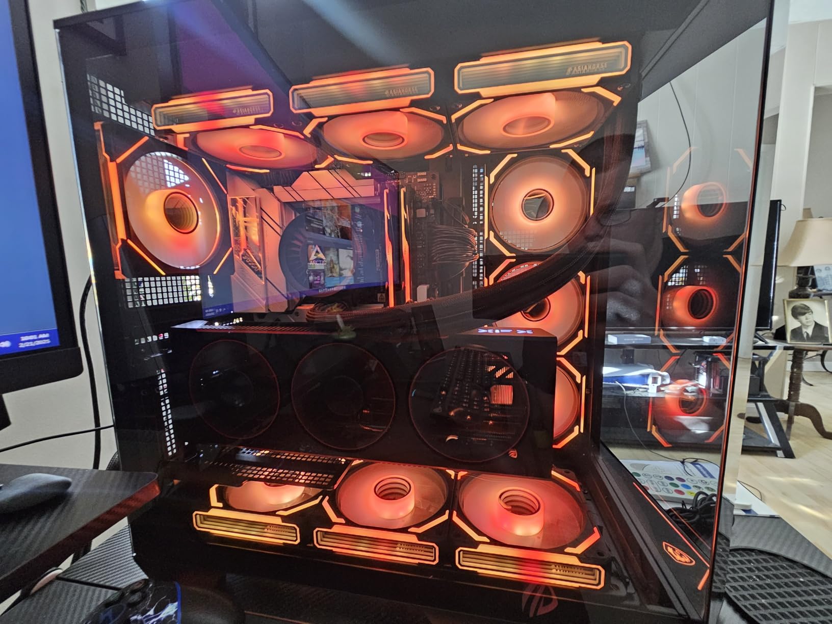 ARCTIC Liquid Freezer III Pro 360 - AIO CPU Cooler, 3 x 120 mm Water Cooling, 38 mm Radiator, PWM Pump, VRM Fan, AMD AM5/AM4, Intel LGA1851/1700 Contact Frame - Black Customer Review ARCTIC Liquid Freezer III Pro 360 - AIO CPU Cooler, 3 x 120 mm Water Cooling, 38 mm Radiator, PWM Pump, VRM Fan, AMD AM5/AM4, Intel LGA1851/1700 Contact Frame - Black - Customer Photo 1