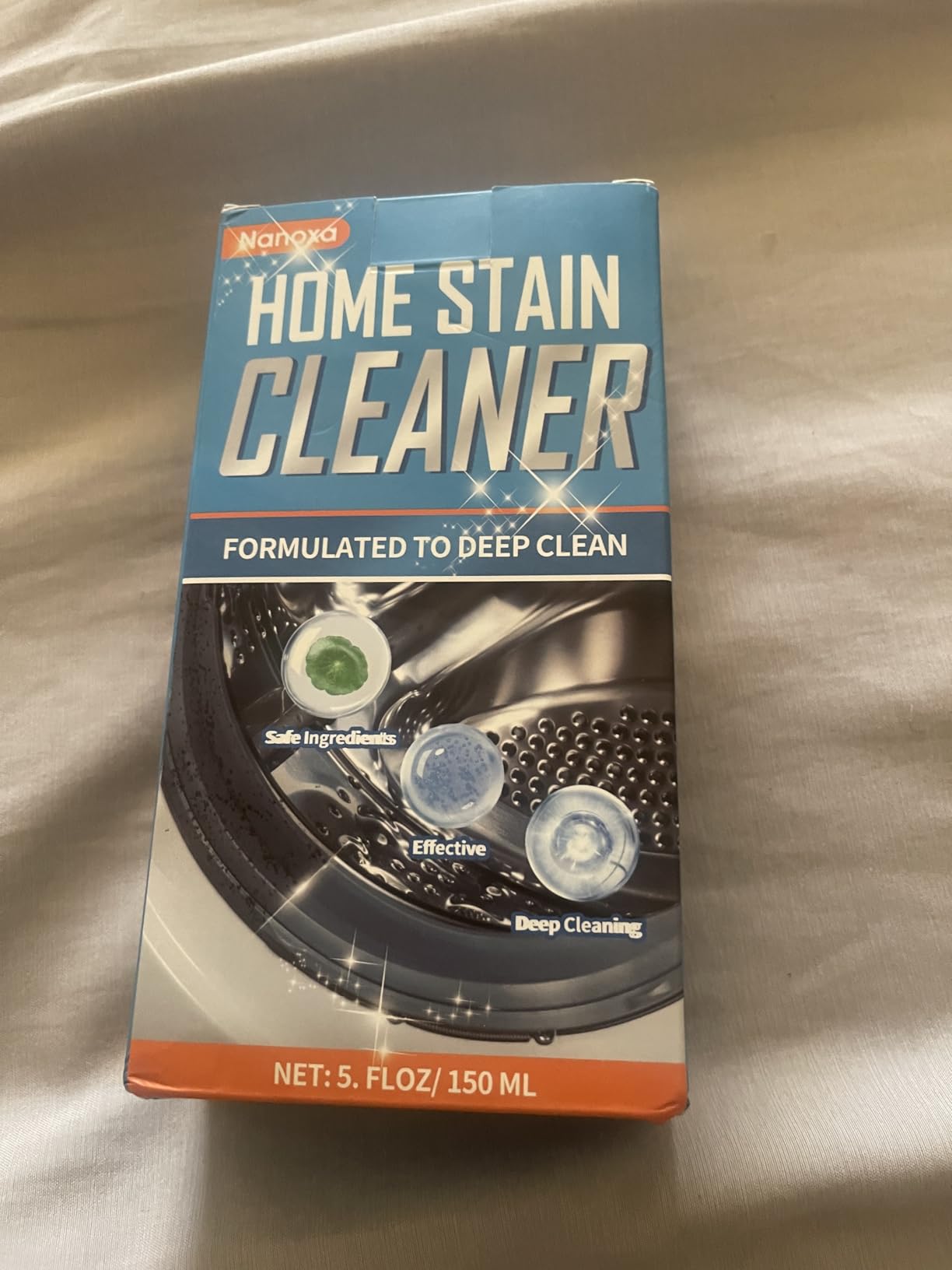 Household Stain Remover Gel, Effective Home Cleaner, Washing Machine Cleaner for Washing Machine Strips, Kitchen Sinks, Tiles, Grout, Bathroom, Refrigerator Strips - Customer Photo 1