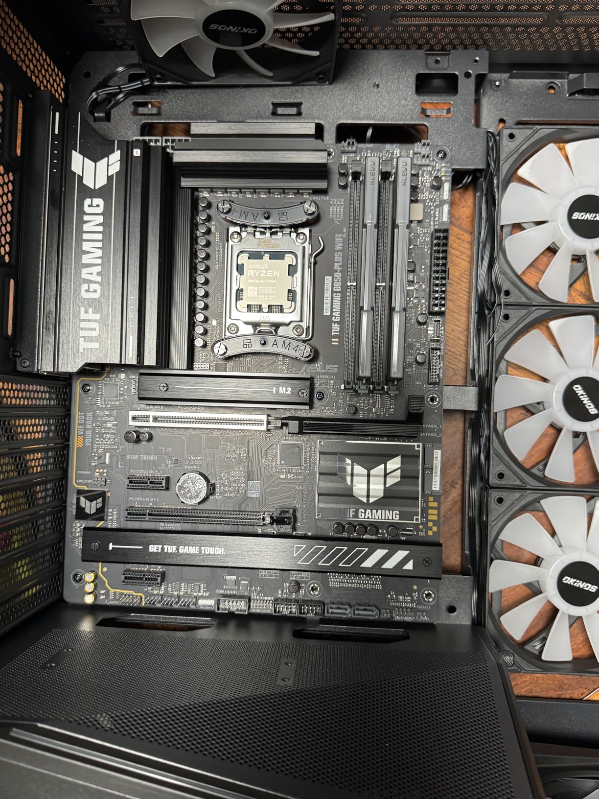 MICRO CENTER AMD Ryzen 7 7700X CPU Processor with ASUS Prime B650M-A AX II Micro ATX Motherboard - Customer Photo 1