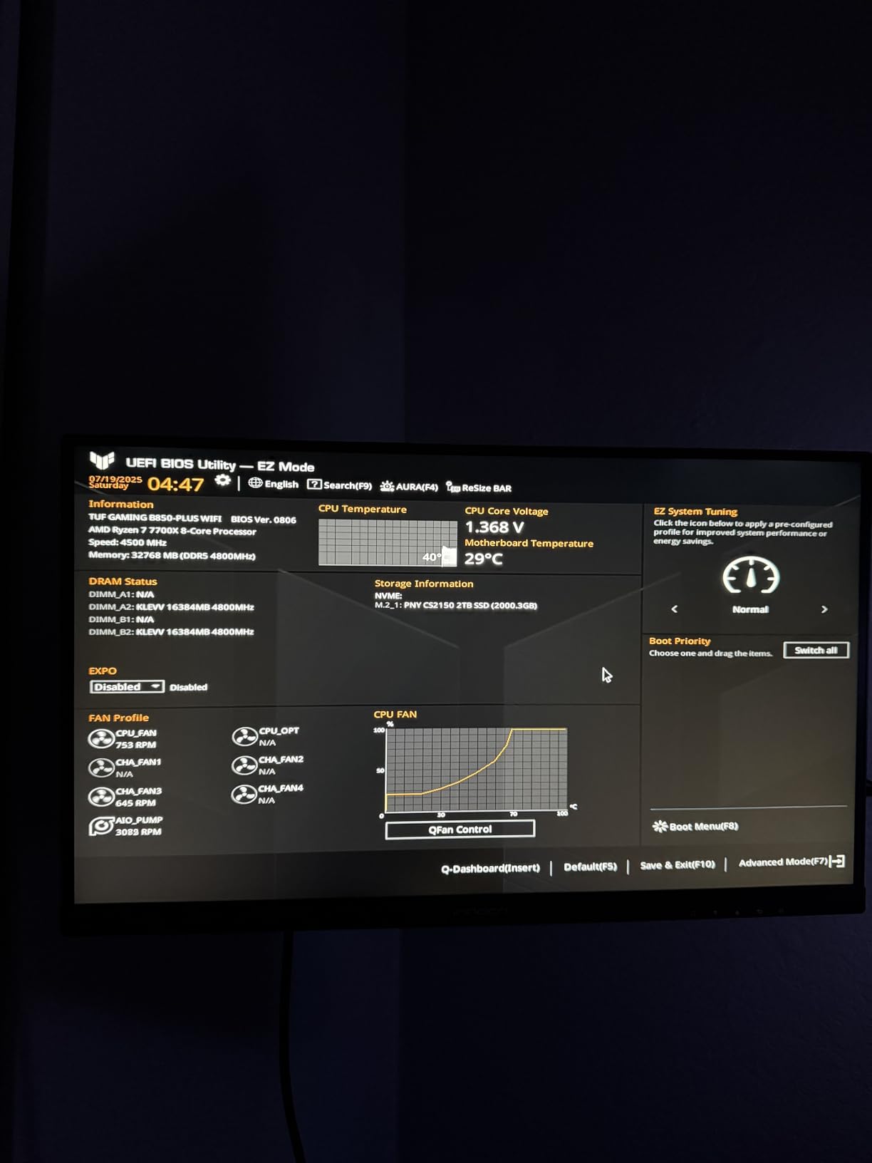 MICRO CENTER AMD Ryzen 7 7700X CPU Processor with ASUS Prime B650M-A AX II Micro ATX Motherboard - Customer Photo 3