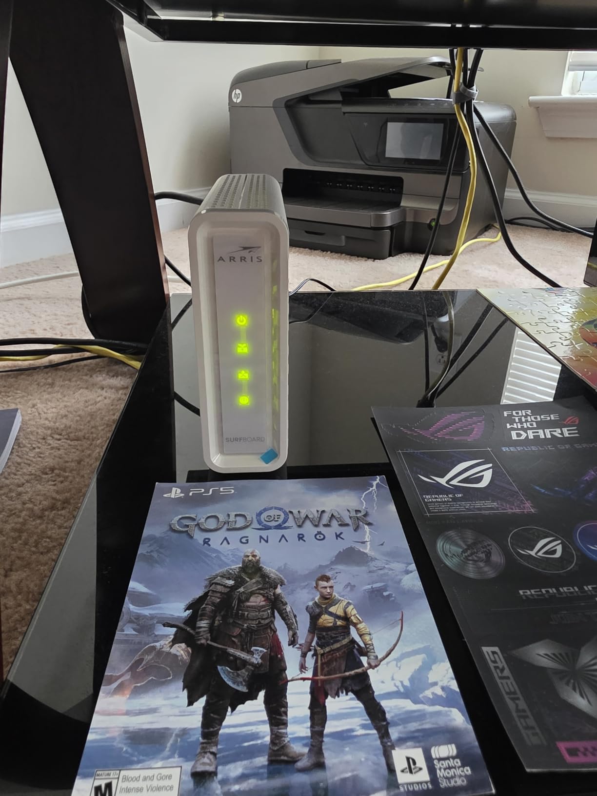 ARRIS (G18) - Cable Modem Router Combo - Fast DOCSIS 3.1 Multi-Gigabit WiFi 6 (AX1800), Approved for Comcast Xfinity, Cox, Spectrum & More - Customer Photo 1