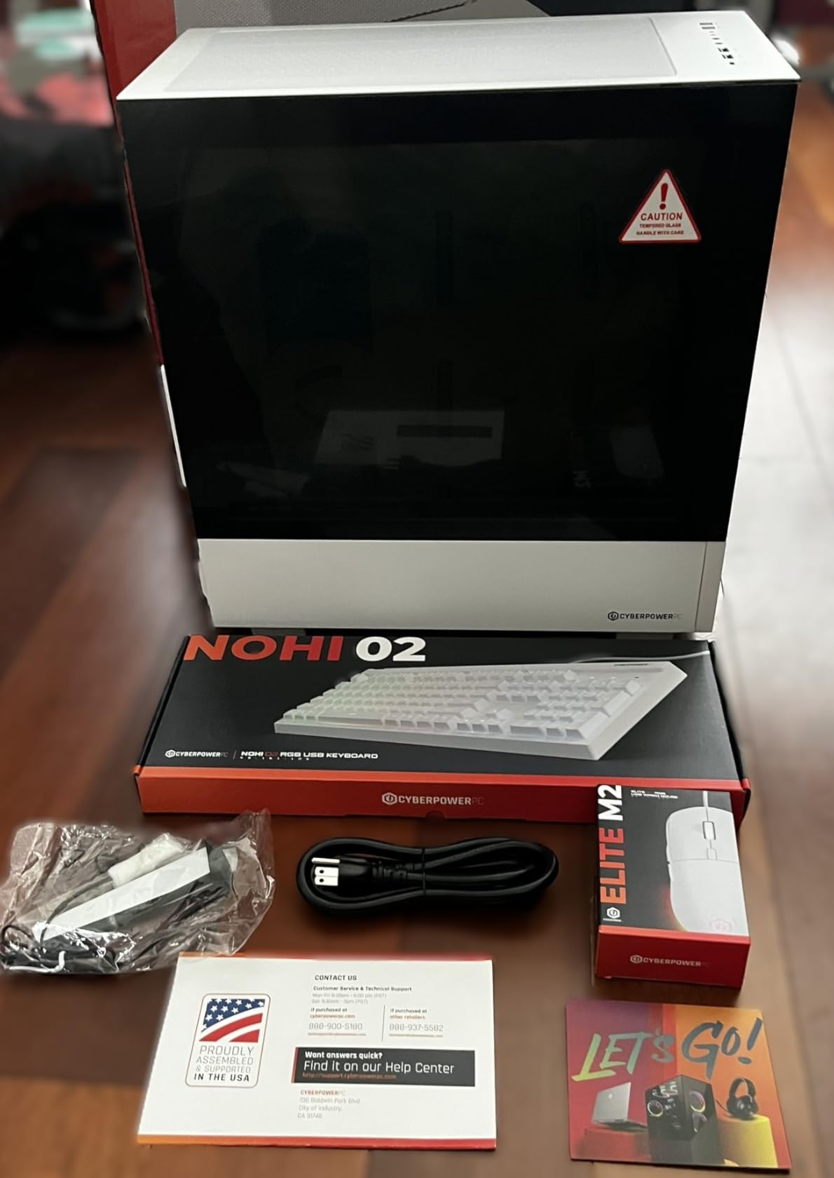 CyberPowerPC Gamer Xtreme VR Gaming PC, Intel Core i5-13400F 2.5GHz, GeForce RTX 5060 8GB, 16GB DDR5, 1TB PCIe 4.0 SSD, WiFi Ready & Windows 11 Home (GXiVR8060A40) - Customer Photo 1