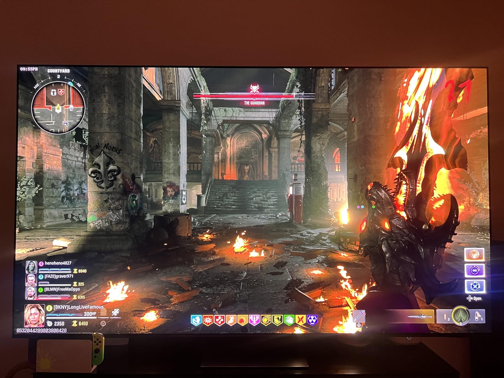SAMSUNG 55-Inch Class OLED S95F 4K Glare Free Smart TV (2025 Model) NQ4 AI Gen3 Processor, OLED HDR Pro, Motion Xcelerator 164Hz, Dolby Atmos, Samsung Vision AI, Alexa Built-in - Customer Photo 1