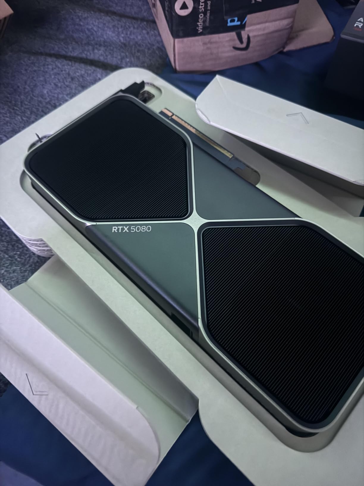 NVIDIA GeForce RTX 5080 Founders Edition Customer Review NVIDIA GeForce RTX 5080 Founders Edition - Customer Photo 1