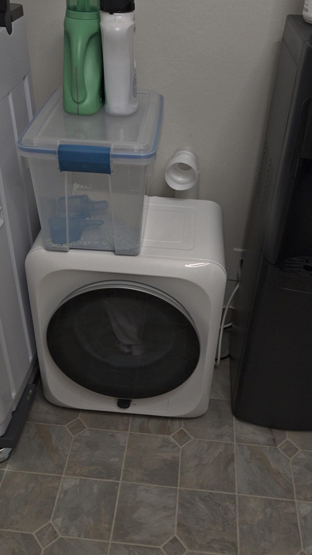 Auertech Portable Washer and Dryer Combo Set, 18 lbs Fully Automatic Washing Machine, 10 lbs Portable Dryers, Compact Washer and Dryer for Apartment, RV, Dorm Customer Review Auertech Portable Washer and Dryer Combo Set, 18 lbs Fully Automatic Washing Machine, 10 lbs Portable Dryers, Compact Washer and Dryer for Apartment, RV, Dorm - Customer Photo 1