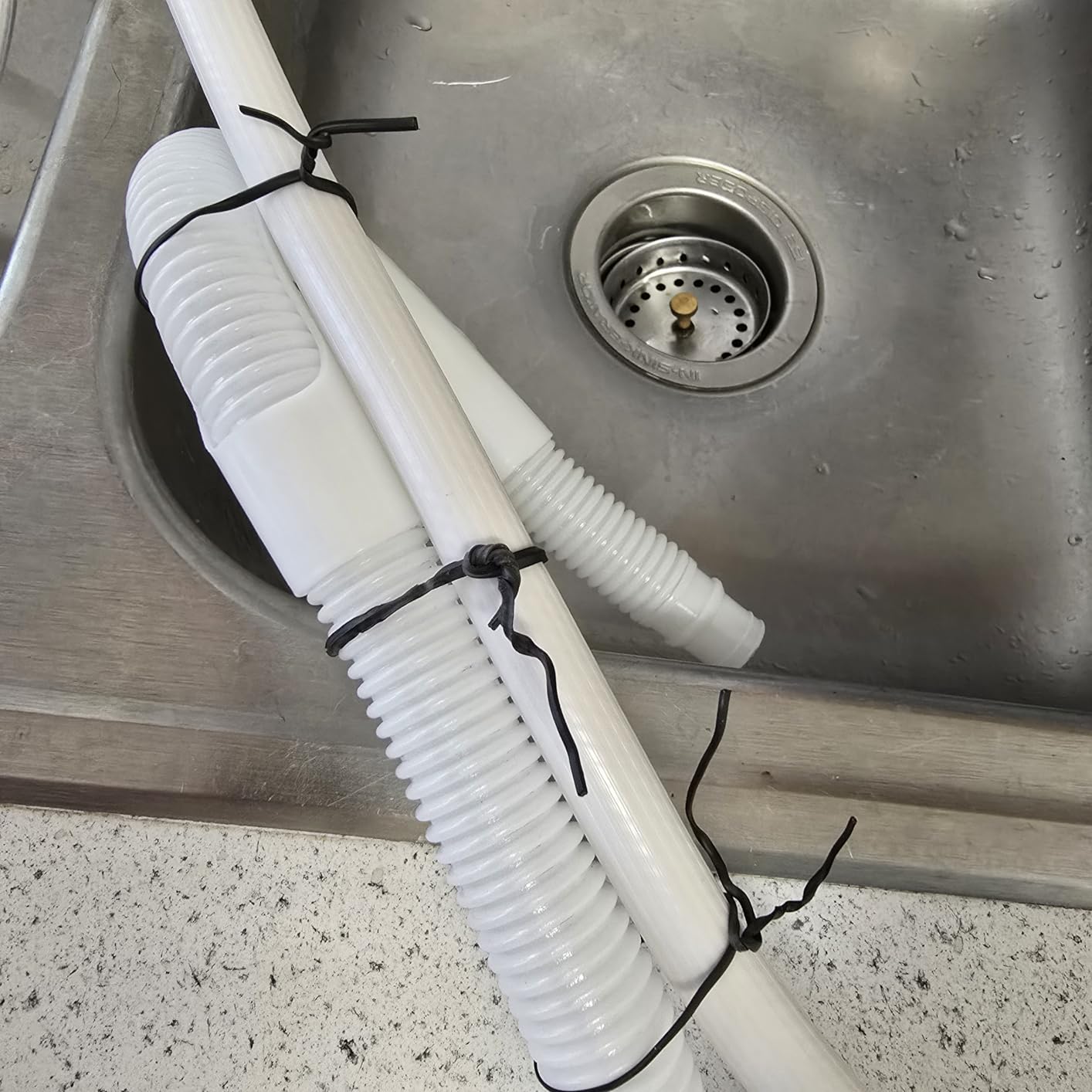 Auertech 18 lbs Portable Washing Machine, Fully Automatic Portable Washer with LED Display, 7 Wash Cycles, 4 Water Levels, Top Load Washing Machine for Apartment, RV, Dorm, Home - Customer Photo 1