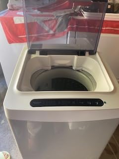 Portable Washing Machine -Compact Home Laundry Washer for Apartment,10 Wash Programs, 6 Water Level, Top Load, Full Automatic, Small Clothes Washer with Drain Pump for Bathroom, Dorms,RVs,White - Customer Photo 1