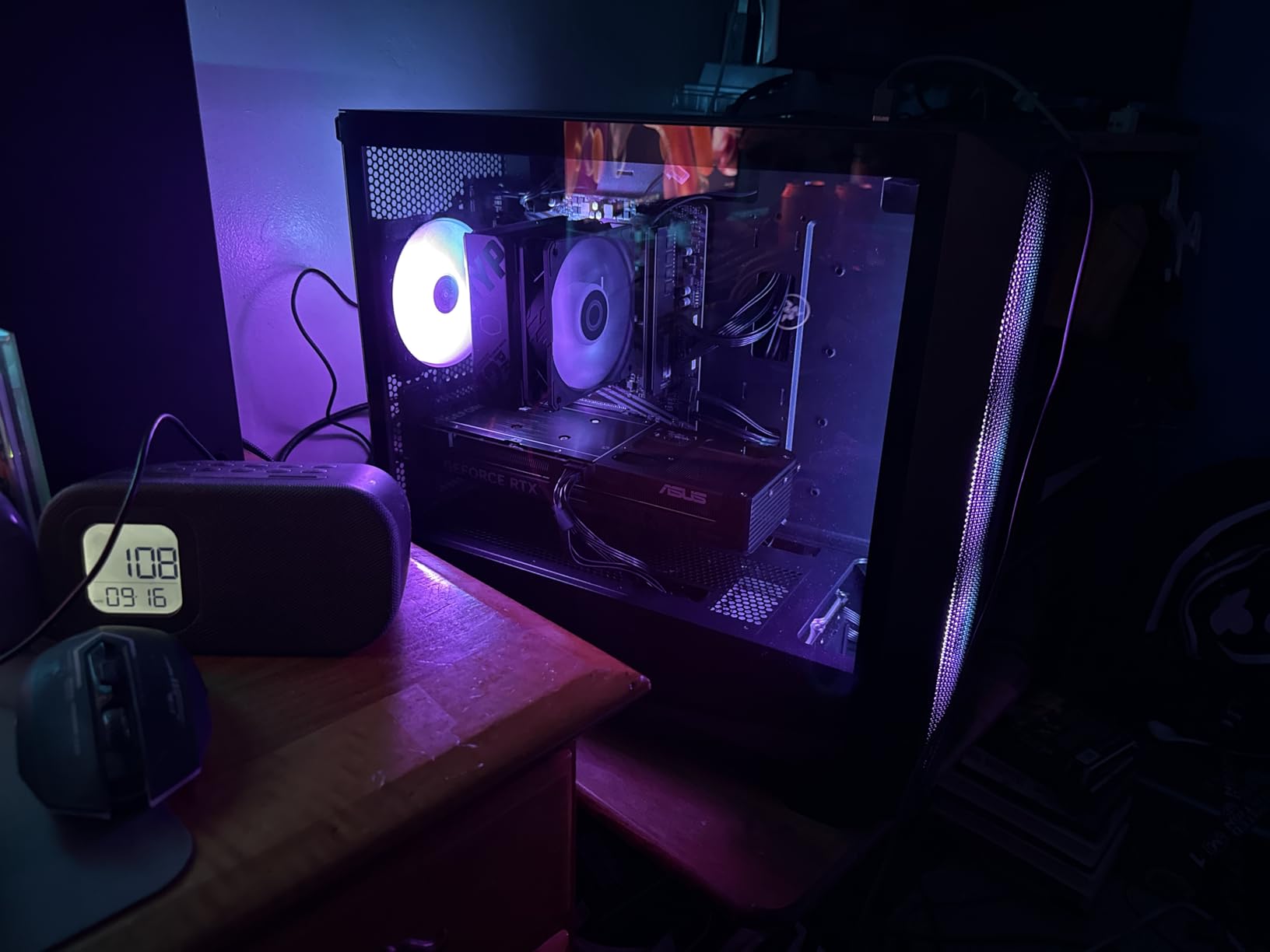 ASUS TUF Gaming GeForce RTX ™ 5060 Ti 16GB GDDR7 OC Edition Gaming Graphics Card (PCIe® 5.0, HDMI®/DP 2.1, 3.1-Slot, Military-Grade Components, Protective PCB Coating, axial-tech Fans) Customer Review ASUS TUF Gaming GeForce RTX ™ 5060 Ti 16GB GDDR7 OC Edition Gaming Graphics Card (PCIe® 5.0, HDMI®/DP 2.1, 3.1-Slot, Military-Grade Components, Protective PCB Coating, axial-tech Fans) - Customer Photo 1