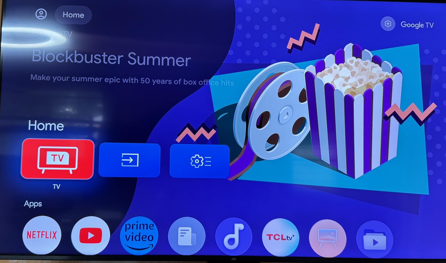65-Inch Class U85 Series QD-Mini LED 4K UHD Google Smart TV - QLED, HDR 1000 nits, 7000:1 Contrast, 144Hz Game Mode Pro, 288Hz DLG, Dolby Vision IQ, Dolby Atmos, Slim Unibody (65U85, 2025) - Customer Photo 1