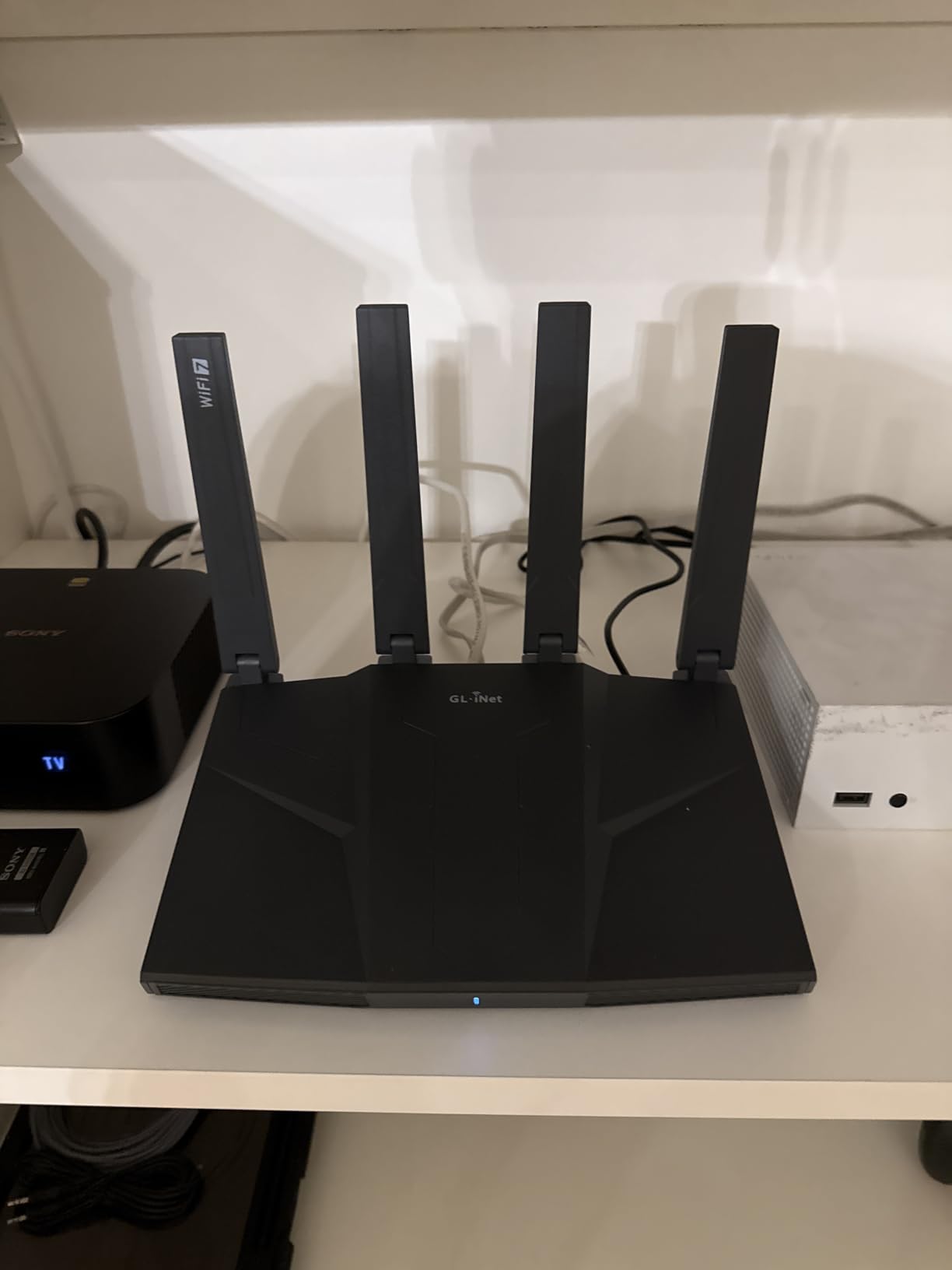 GL.iNet GL-BE9300 (Flint 3) Tri-Band WiFi 7 Router, High-Speed 6GHz Gaming WiFi Router for Wireless Internet, Long Range, 5 x 2.5G VPN Routers for Fiber Optic Modem, Computer Routers, Home & Business Customer Review GL.iNet GL-BE9300 (Flint 3) Tri-Band WiFi 7 Router, High-Speed 6GHz Gaming WiFi Router for Wireless Internet, Long Range, 5 x 2.5G VPN Routers for Fiber Optic Modem, Computer Routers, Home & Business - Customer Photo 1