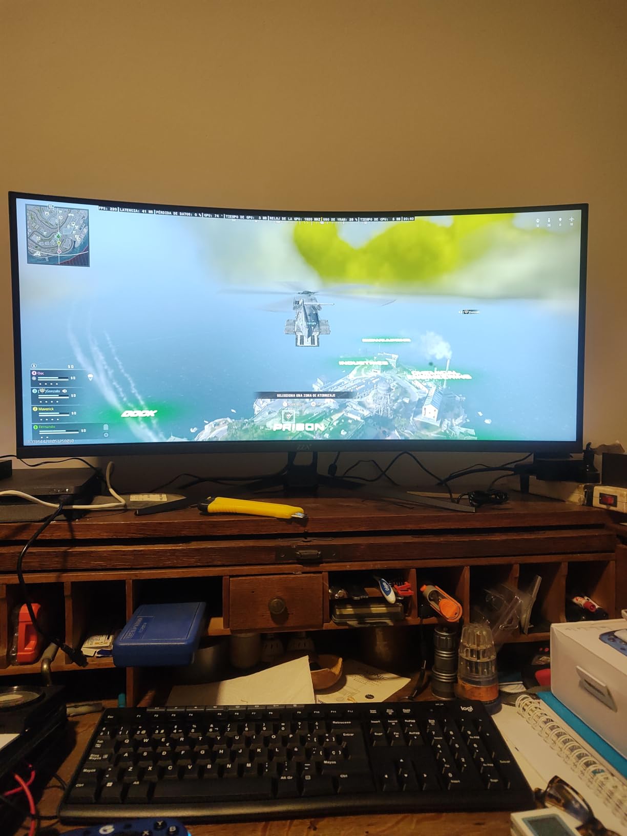 32 Inch Curved 4K UHD (3840x2160) Gaming Monitor, 120Hz 1MS Refresh Rate, HDMI2.1/DP1.4 VRR+ALLM, 90% DCI-P3 Wide Color Gamut, FreeSync Premium, Low Blue Light, TÜV Rheinland Certified - Customer Photo 1