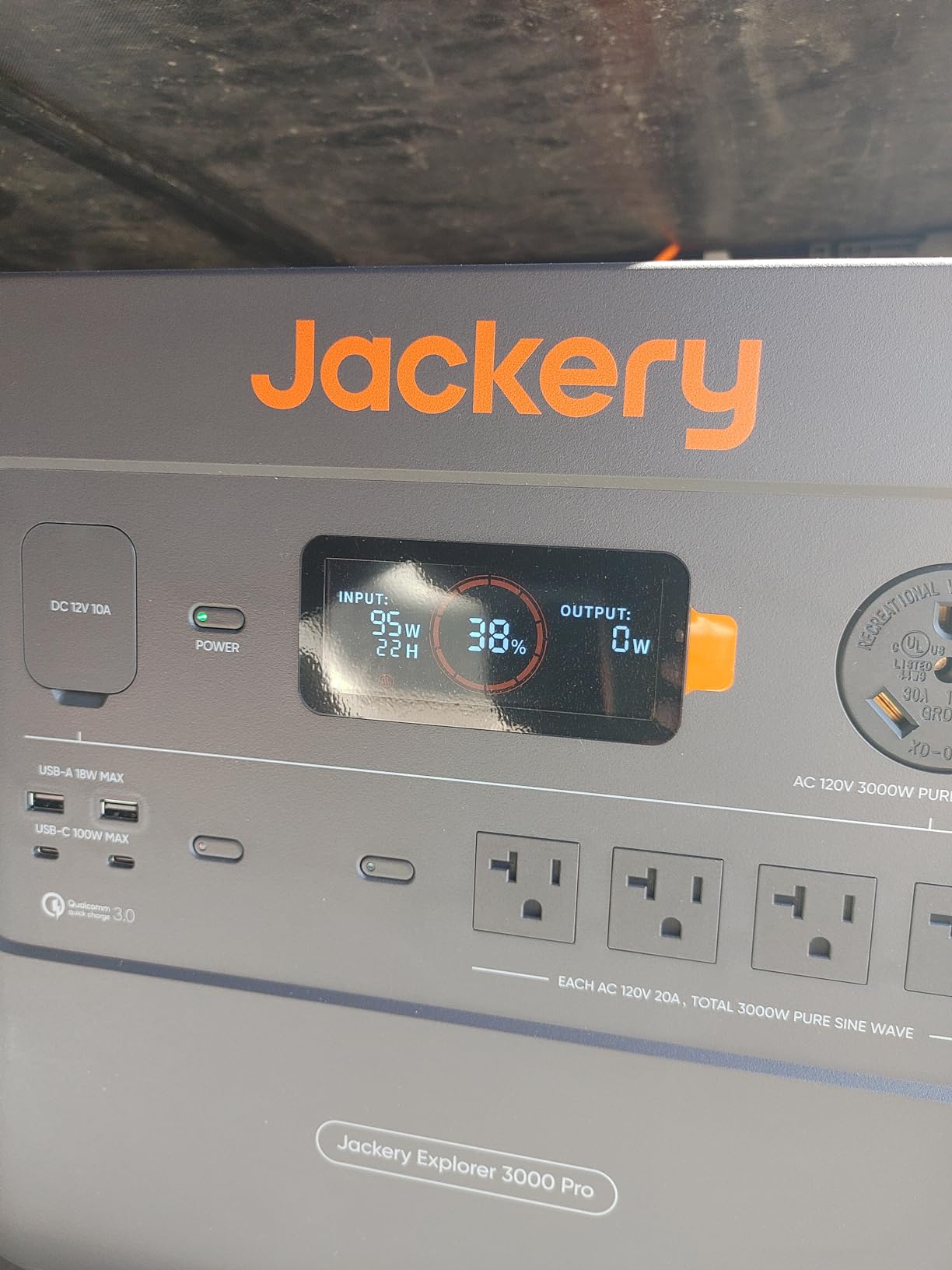 Jackery HomePower 3000 Portable Power Station with 2x 200W Solar Panels, 3600W (Surge 7200W) Output, 3072Wh LFP Battery Solar Generator, Essential Backup for Home Use, Power Outage, RV, Emergencies Customer Review Jackery HomePower 3000 Portable Power Station with 2x 200W Solar Panels, 3600W (Surge 7200W) Output, 3072Wh LFP Battery Solar Generator, Essential Backup for Home Use, Power Outage, RV, Emergencies - Customer Photo 1