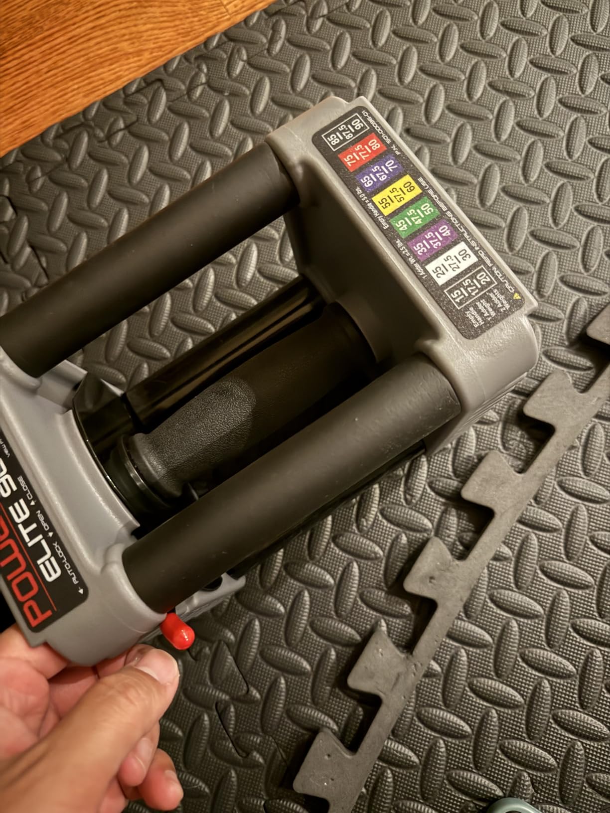 PowerBlock Elite EXP Adjustable Dumbbells - Customer Photo 3