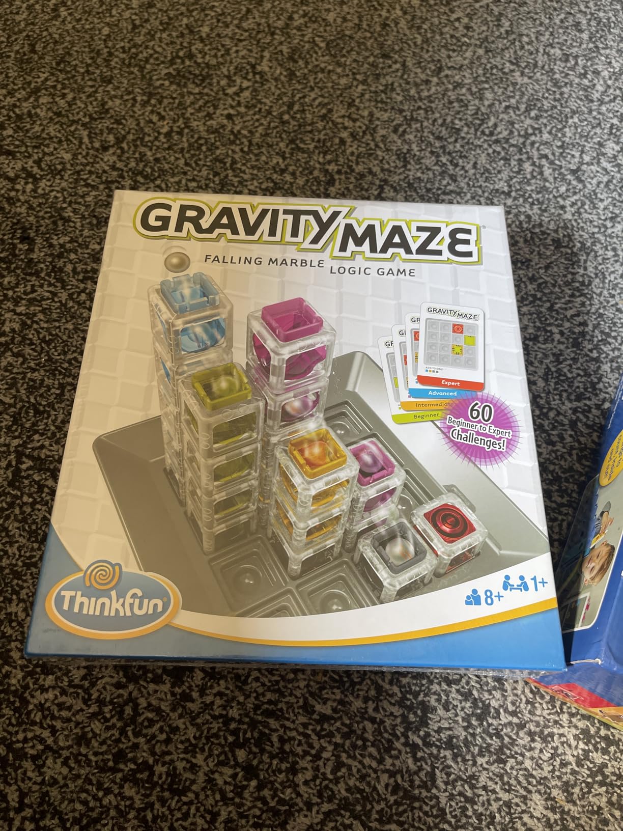 ThinkFun Gravity Maze - Falling Marble Logic Game - Challenging STEM Toy for Kids 8-12 - Gravity Marble Maze - Brain-Building Fun - Educational Gift - Boosts Critical Thinking & Problem Solving - Customer Photo 1