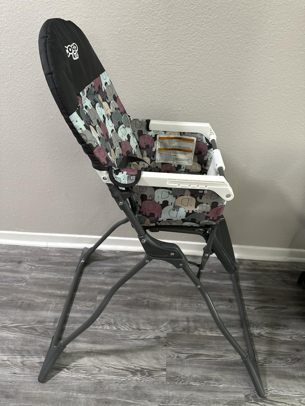 Cosco Kids Highchair for Baby, Simple Foldable High Chair, Convenient, Lightweight, and Compact Design, Posey Pop - Customer Photo 2