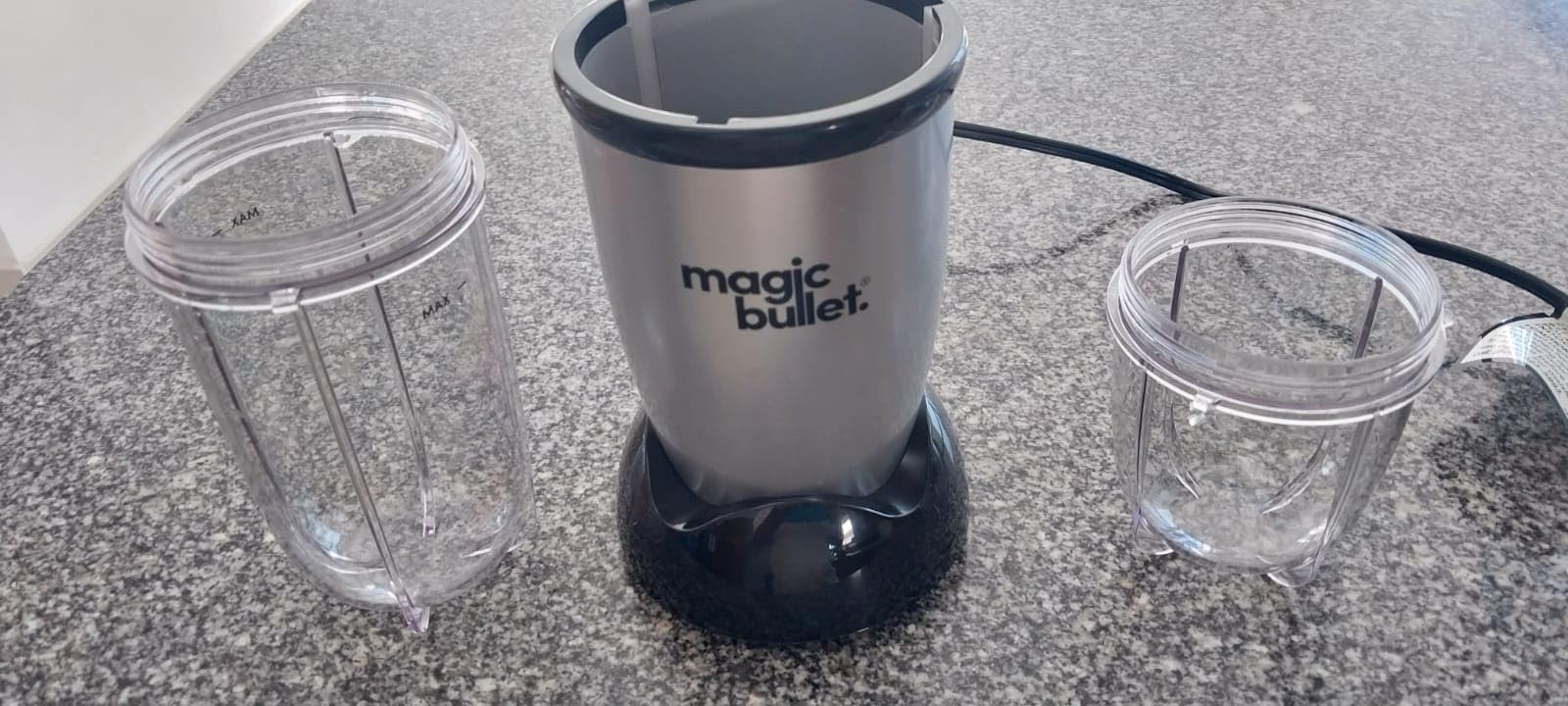 Magic Bullet Blender, Small, Silver, 11 Piece Set - Customer Photo 1