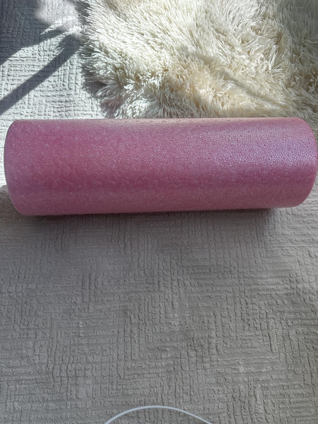 ProsourceFit High Density Foam Rollers Long, Firm Full Body Athletic Massage Tool for Back Stretching, Yoga, Pilates, Post Workout Muscle Recuperation - Customer Photo 2