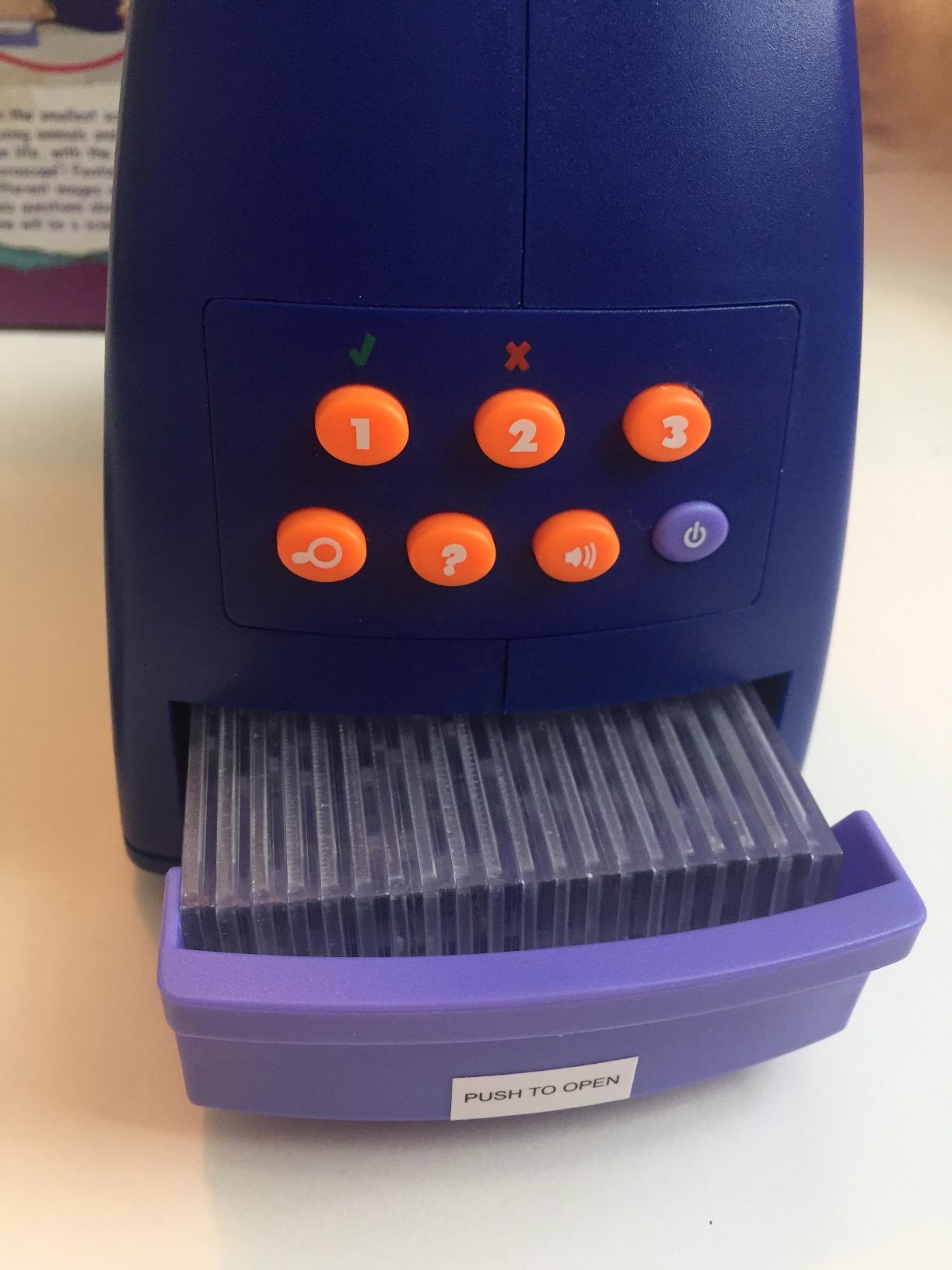 Educational Insights GeoSafari Jr. Talking Kids Microscope, Preschool STEM Toy, Featuring Bindi Irwin, Microscope for Kids, Gift for Toddlers Ages 3+ - Customer Photo 2